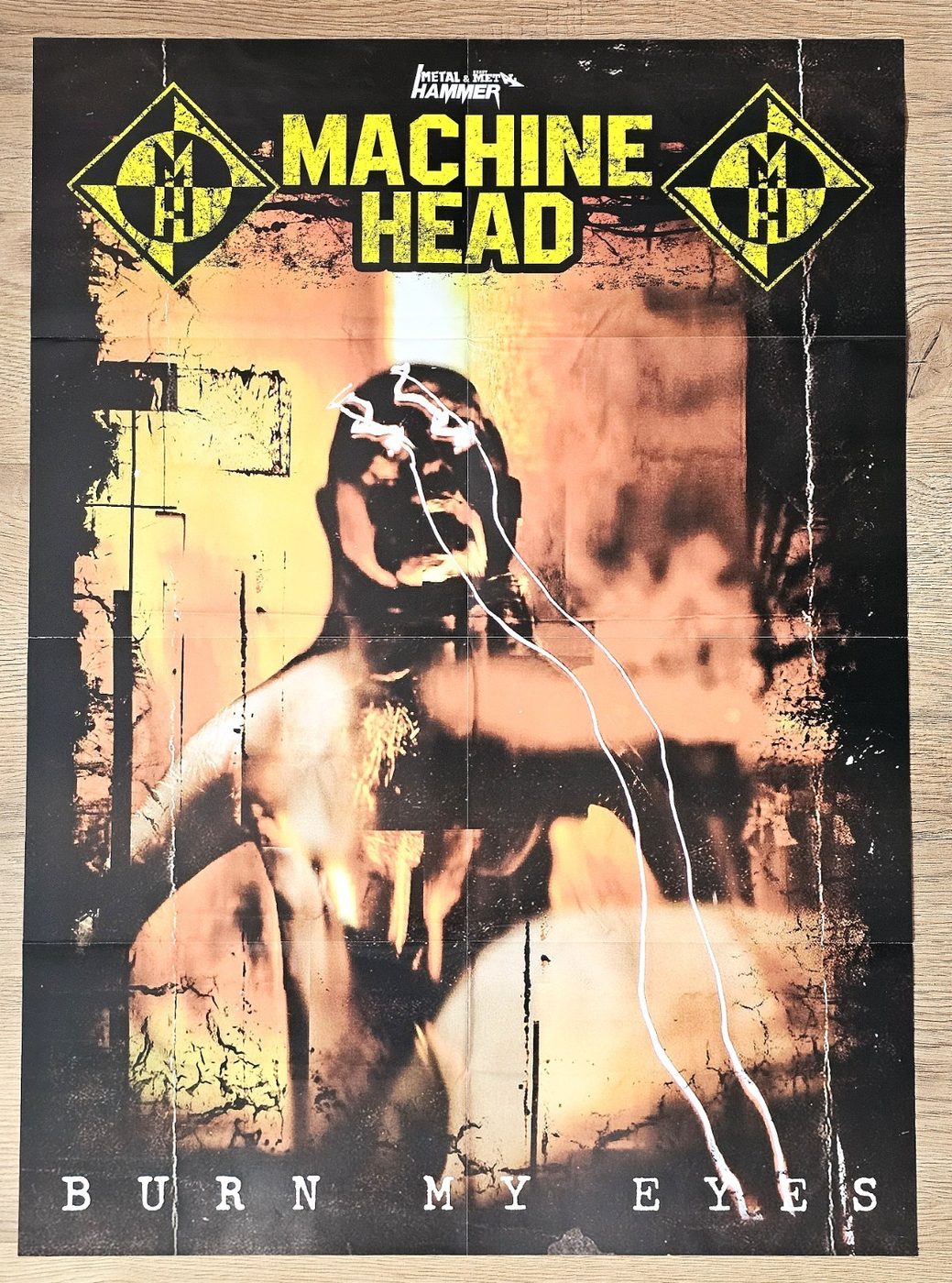 Machine Head poster, 55 × 75 cm