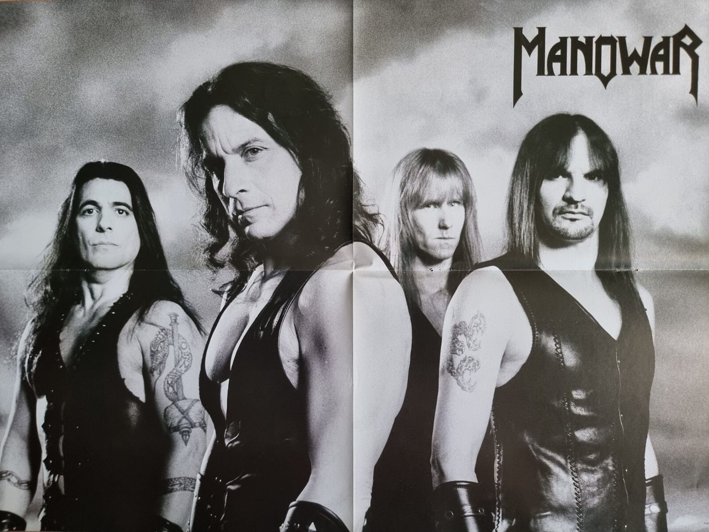 Manowar poster, 55 × 40 cm