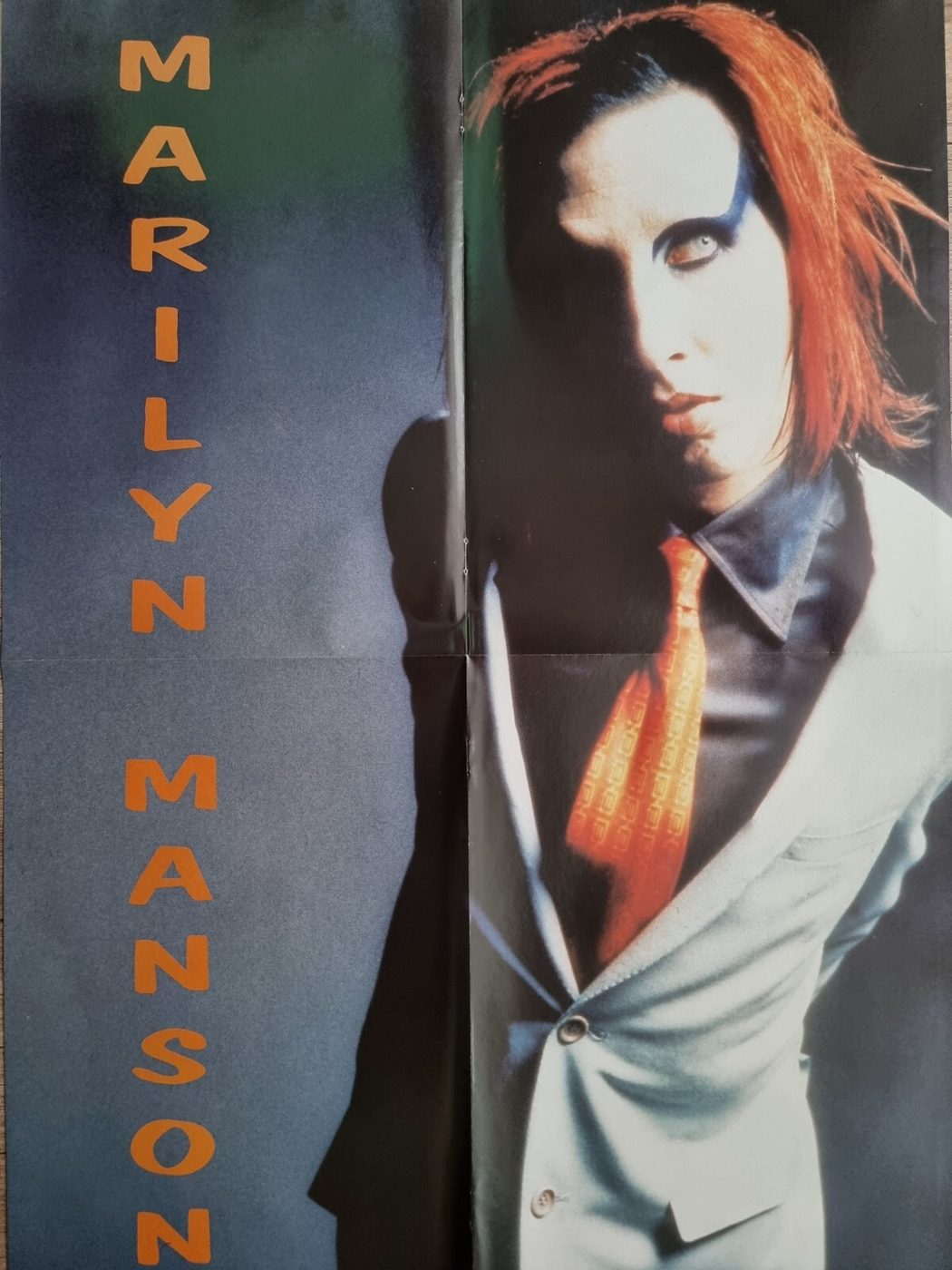 Marilyn Manson poster, 40 × 55 cm