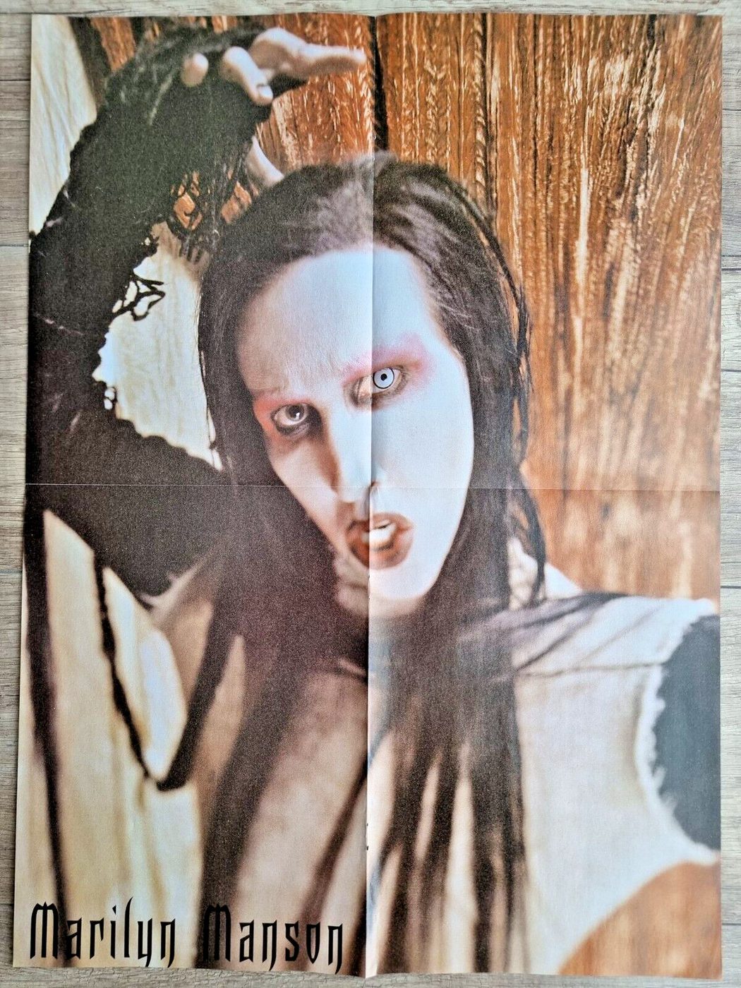 Marilyn Manson poster, 40 × 55 cm