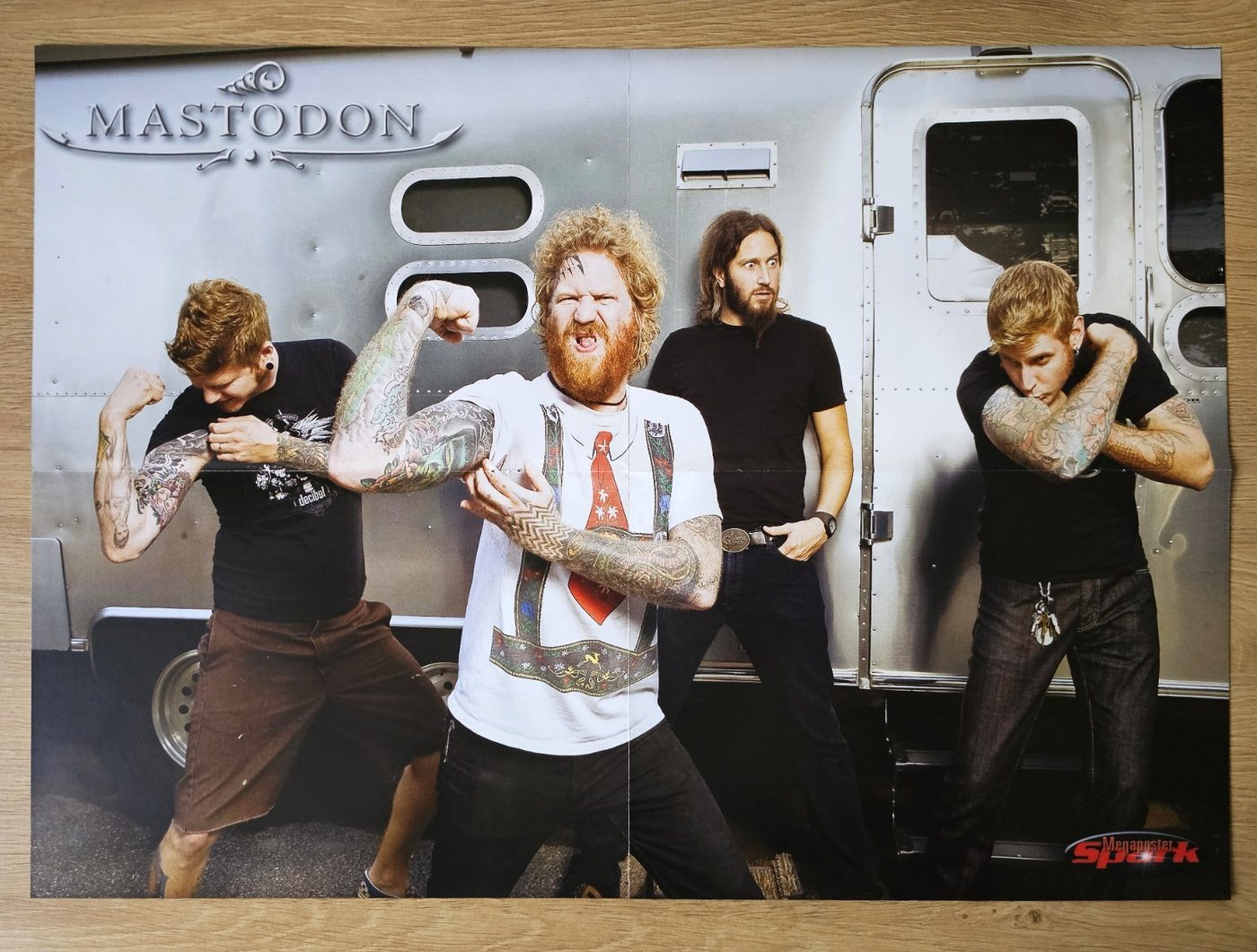 Mastodon poster, 55 × 40 cm