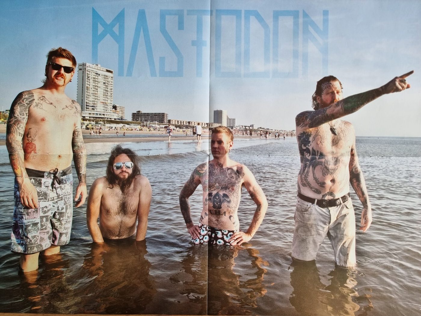 Mastodon poster, 55 × 40 cm
