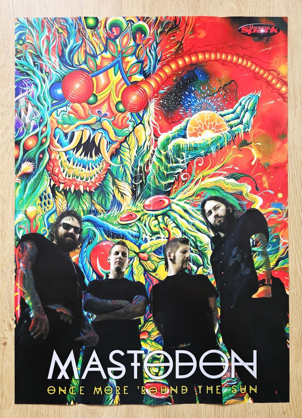 Mastodon poster, 40 × 55 cm