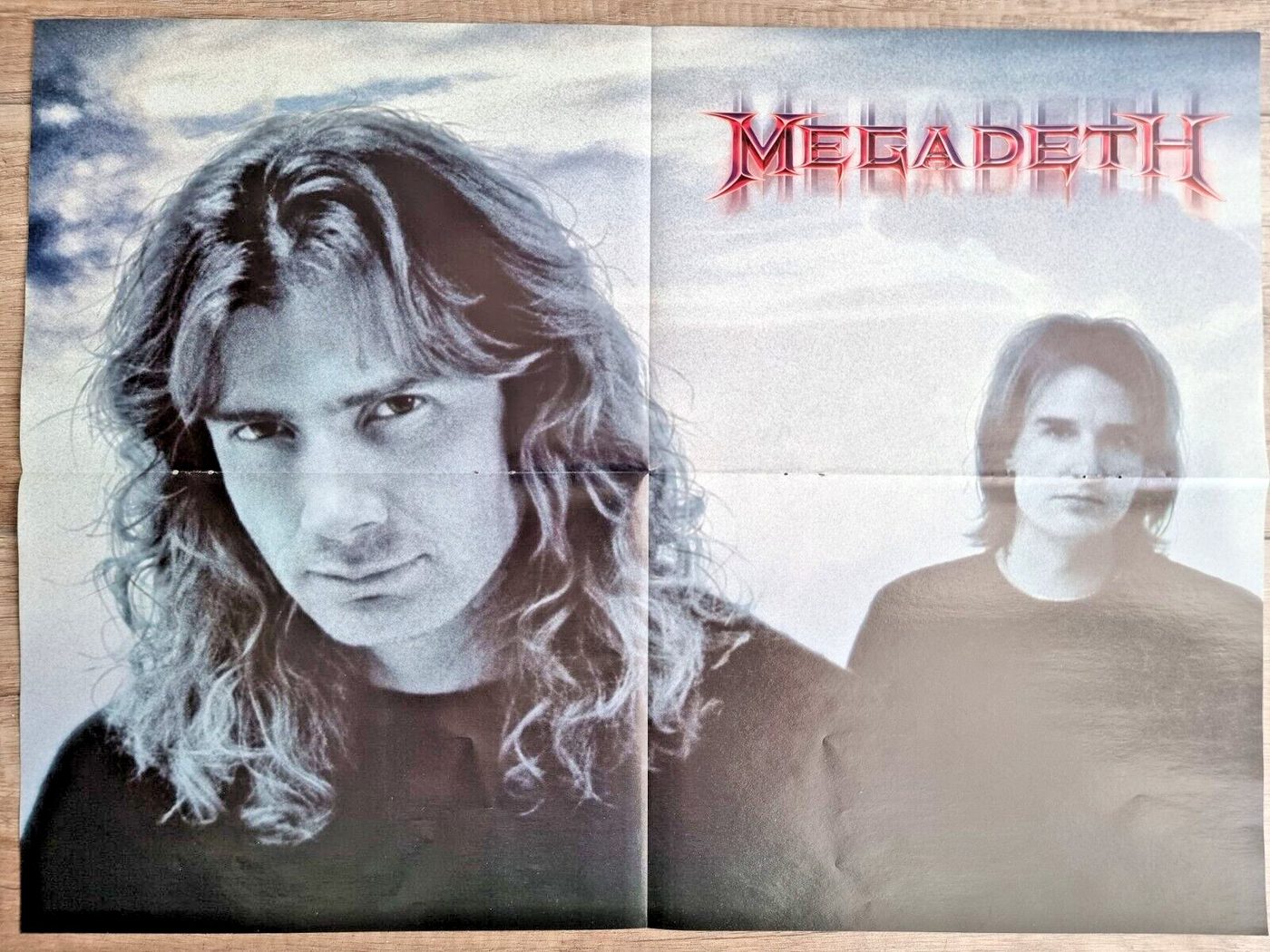 Megadeth poster, 55 × 40 cm