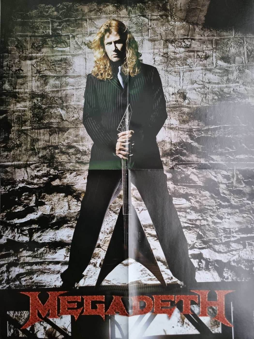 Megadeth poster, 40 × 55 cm