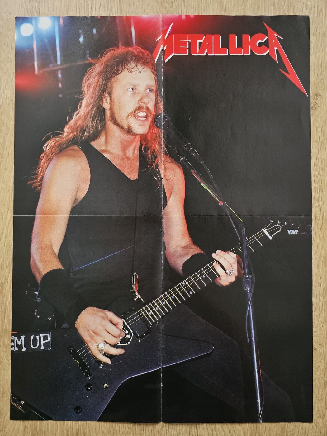 Metallica poster, 40 × 55 cm