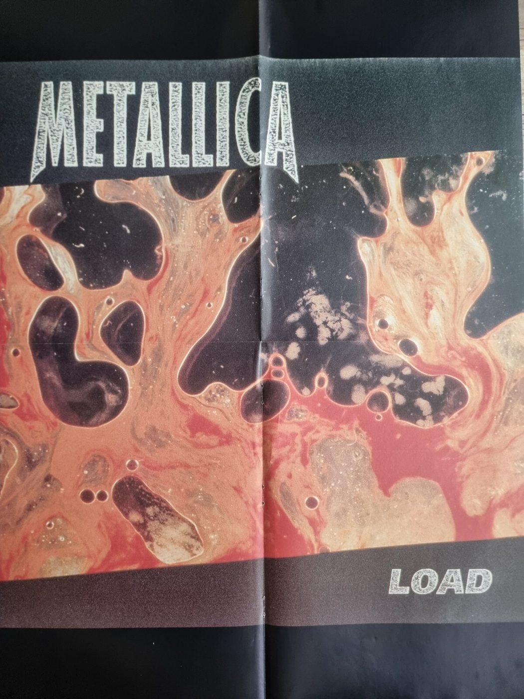 Metallica poster, 40 × 55 cm