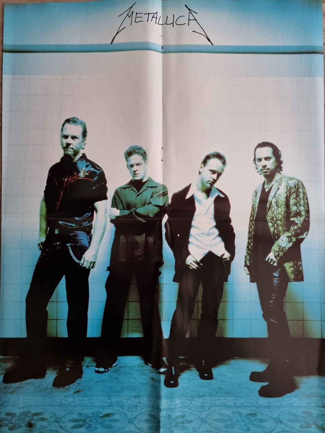 Metallica poster, 40 × 55 cm