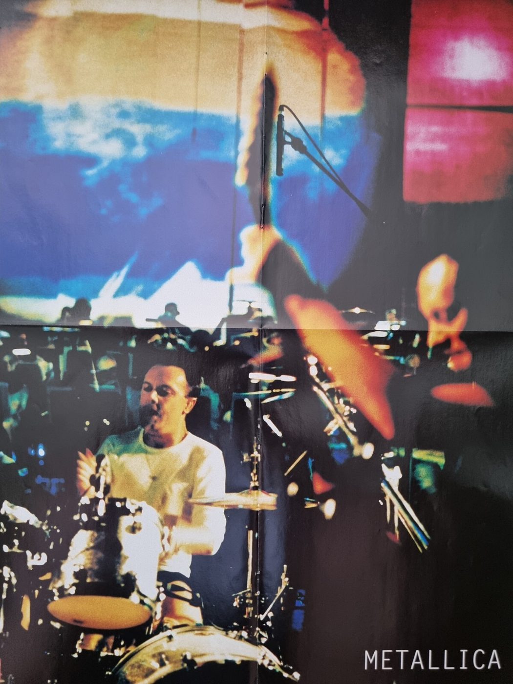 Metallica poster, 40 × 55 cm