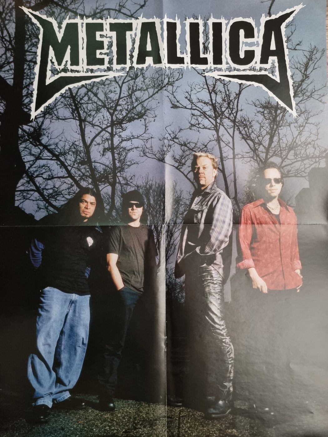 Metallica poster, 40 × 55 cm