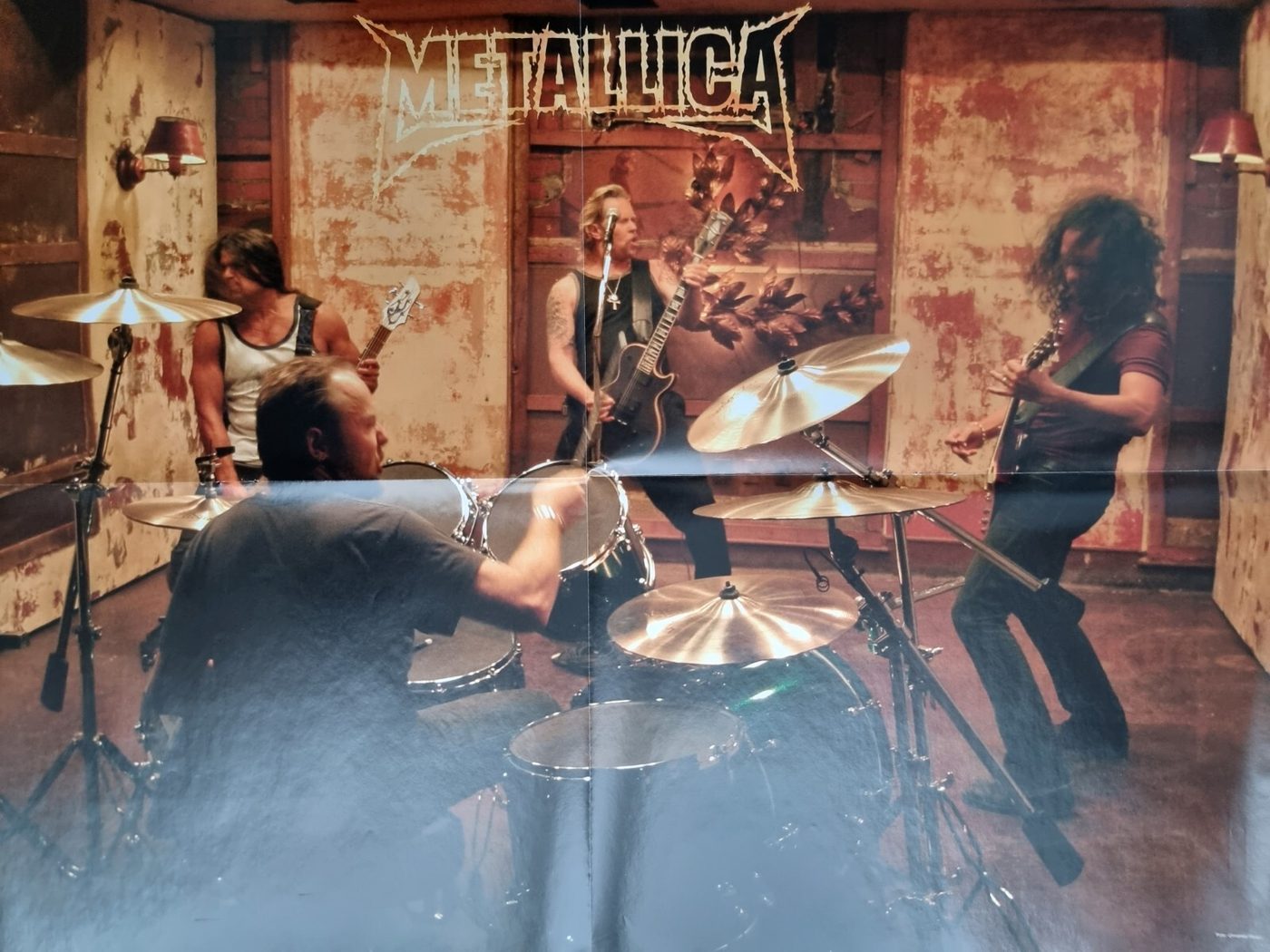 Metallica poster, 55 × 40 cm