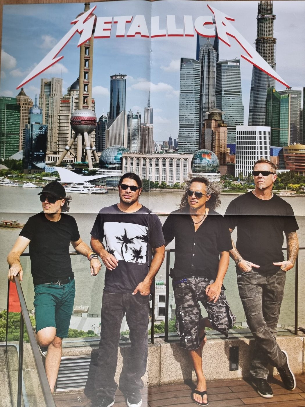Metallica poster, 40 × 55 cm