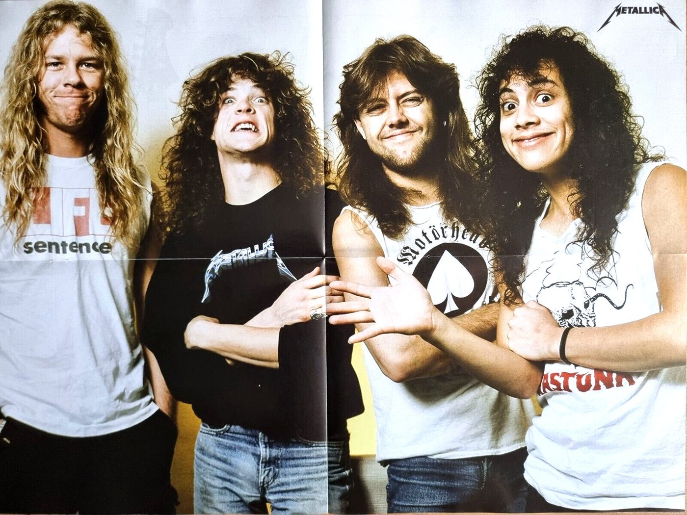 Metallica poster, 55 × 40 cm