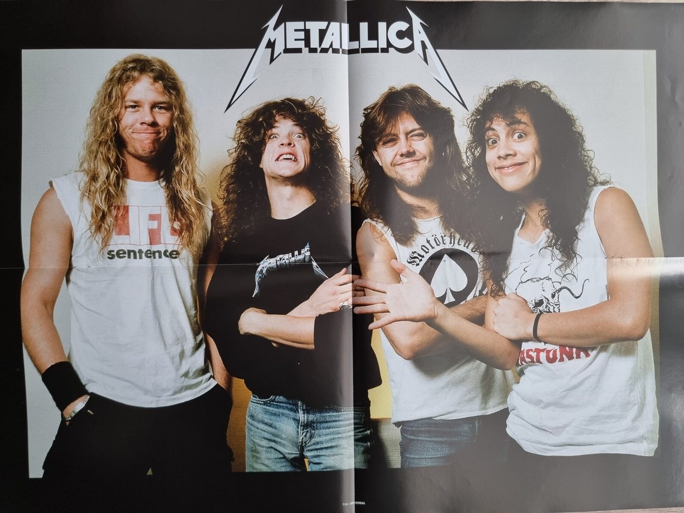 Metallica poster, 55 × 40 cm