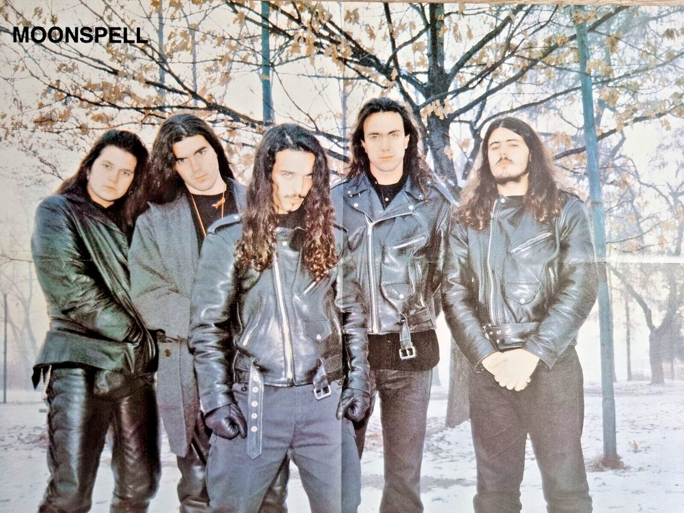 Moonspell poster, 55 × 40 cm