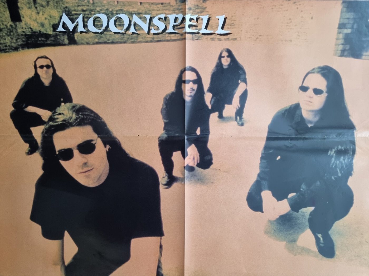 Moonspell poster, 55 × 40 cm
