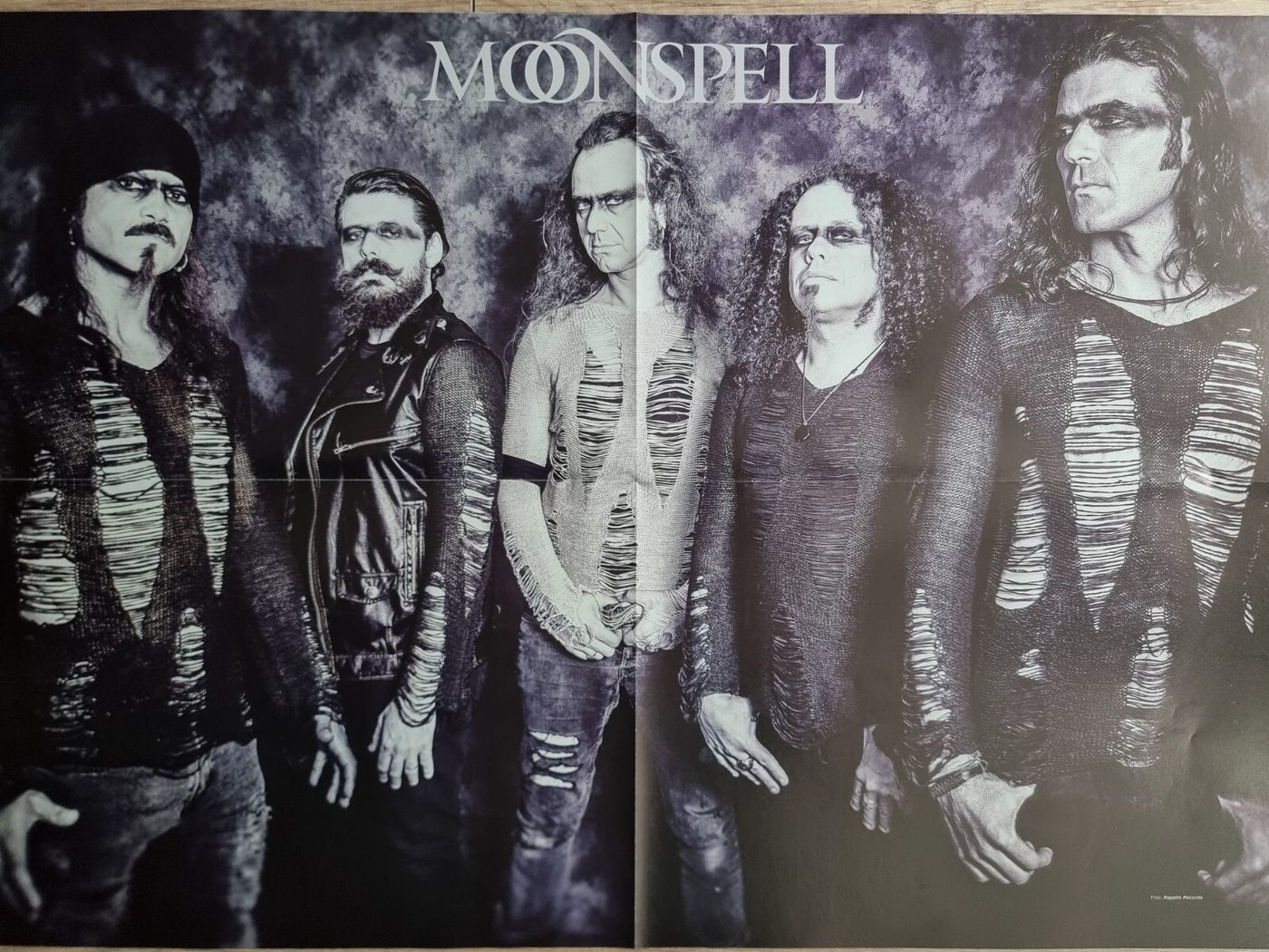 Moonspell poster, 55 × 40 cm