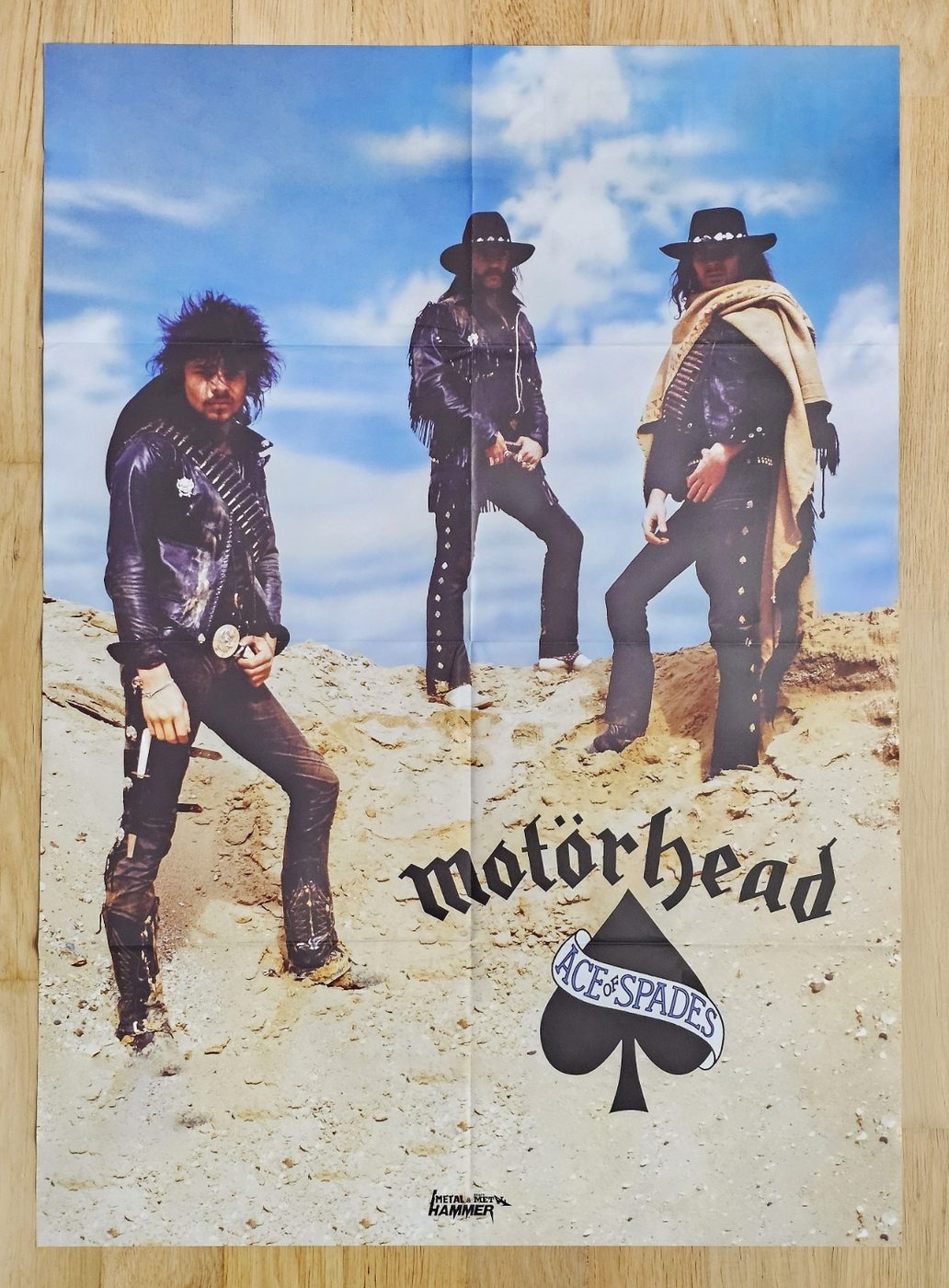 Motorhead "Aces" poster, 50 × 70 cm