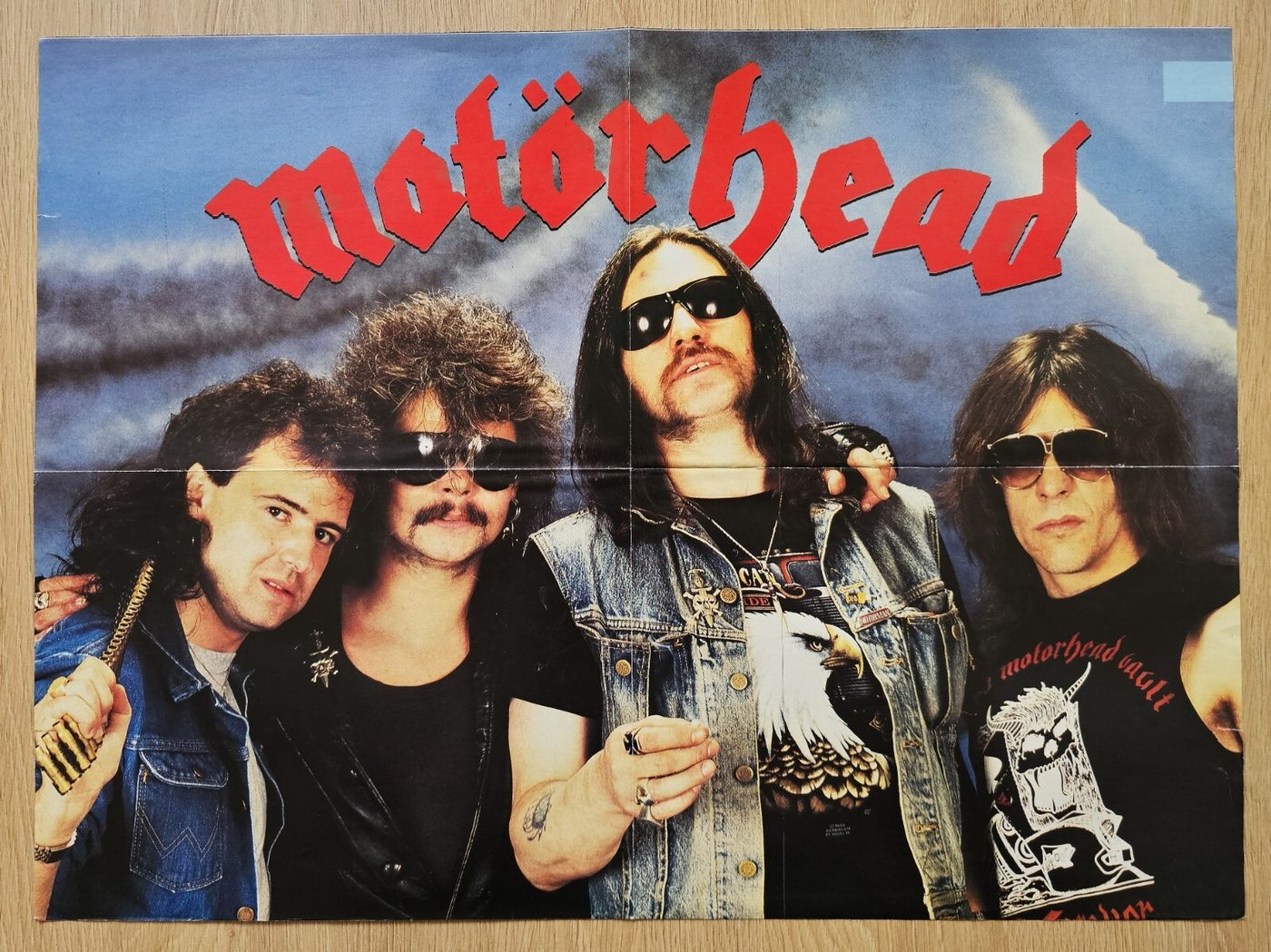 Motorhead / Dickinson / Bon Jovi poster, 55 × 40 cm