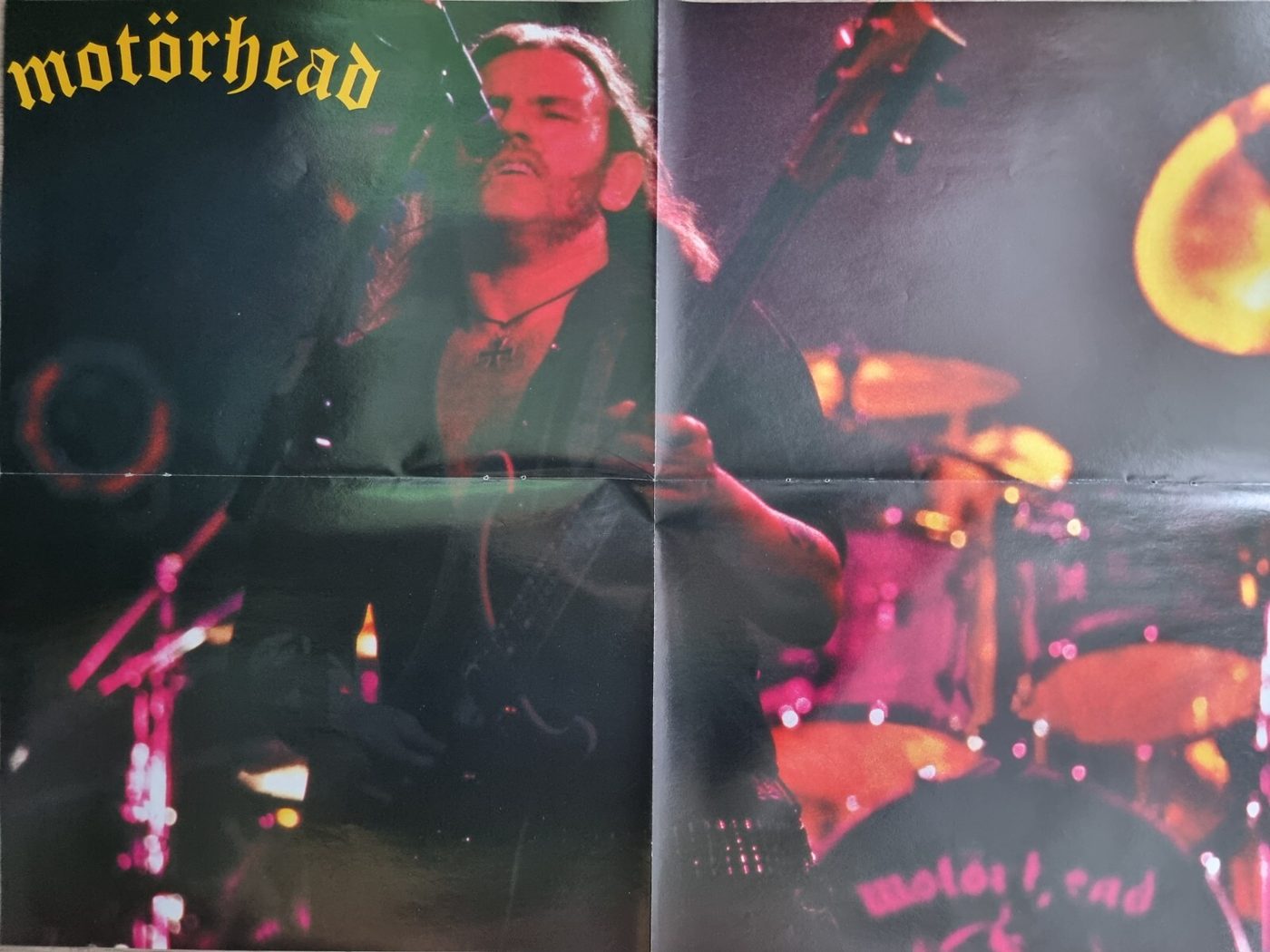Motorhead poster, 55 × 40 cm