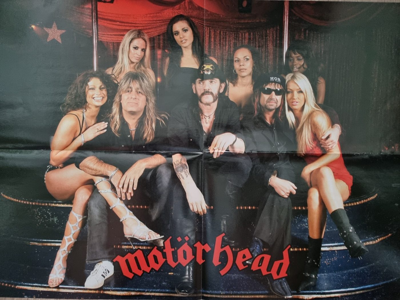 Motorhead poster, 55 × 40 cm