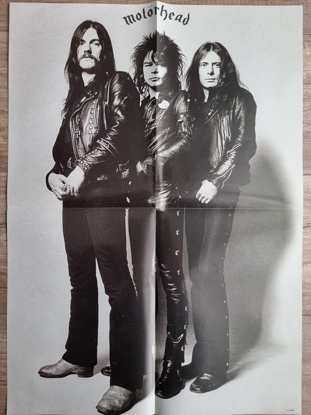 Motorhead poster, 40 × 55 cm
