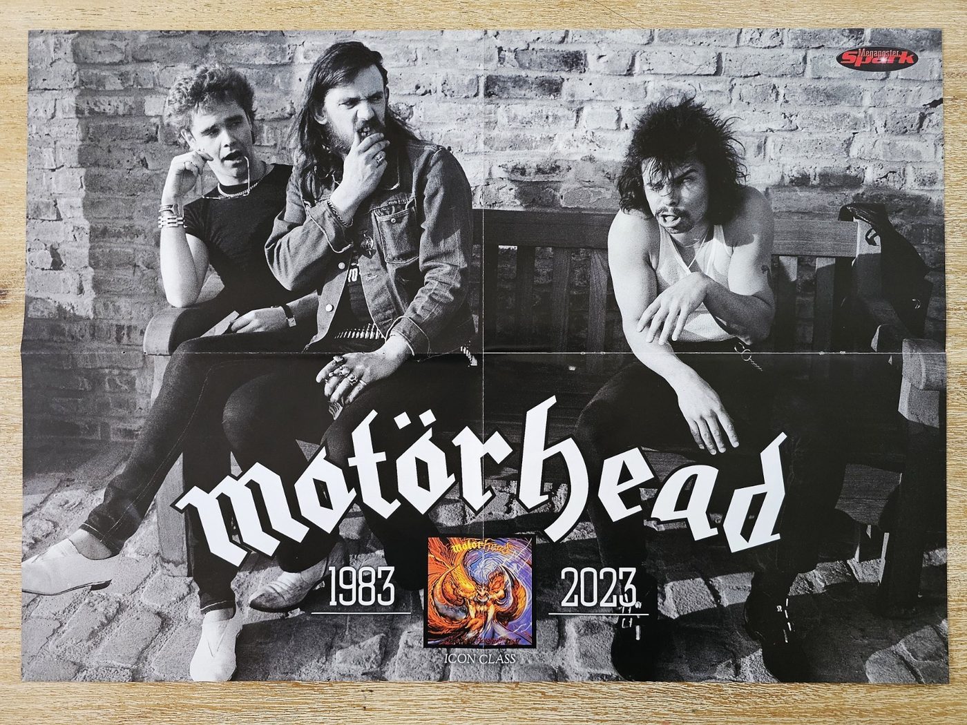 Motorhead poster, 55 × 40 cm