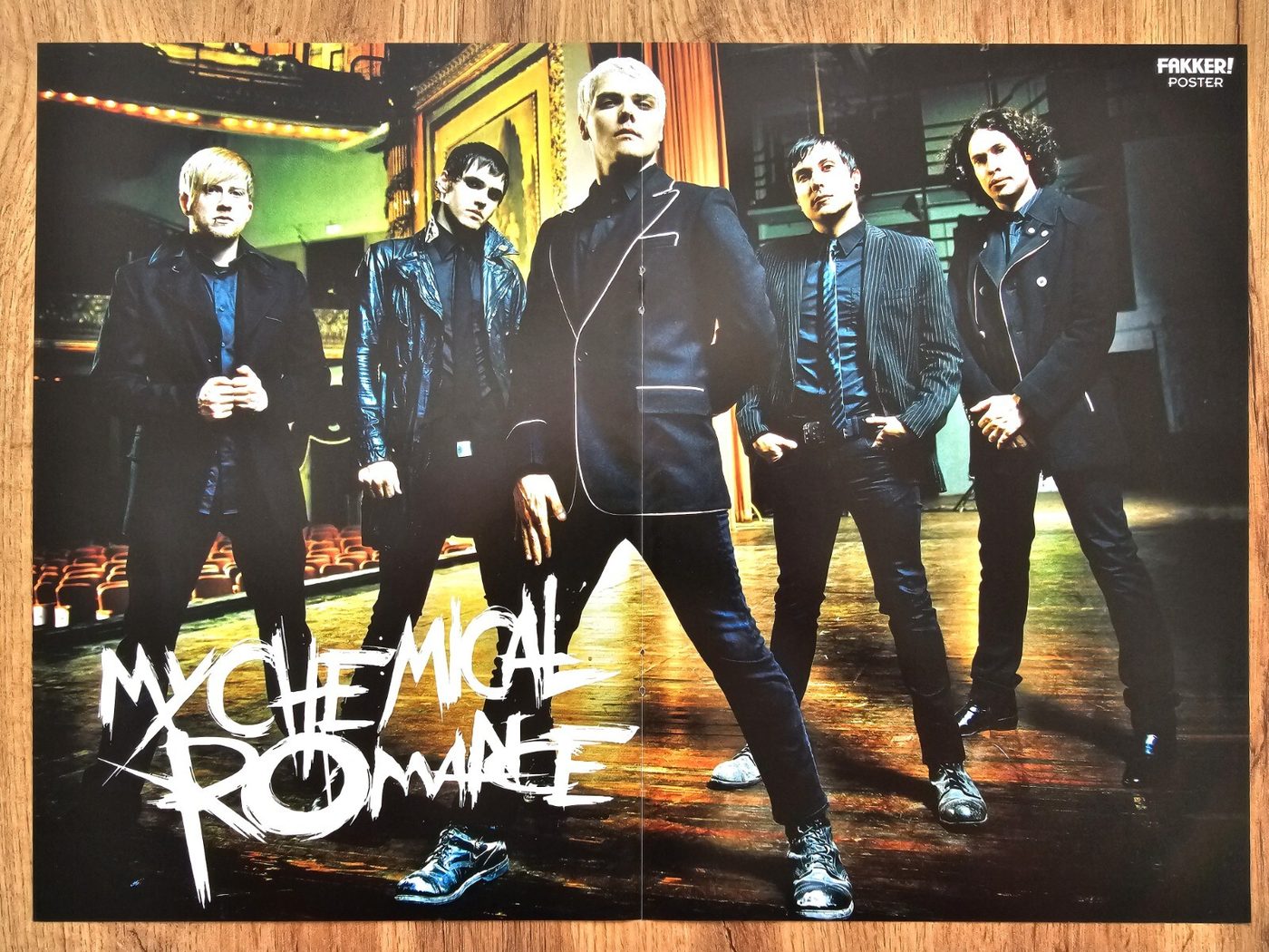 My Chemical Romance poster, 40 × 30 cm