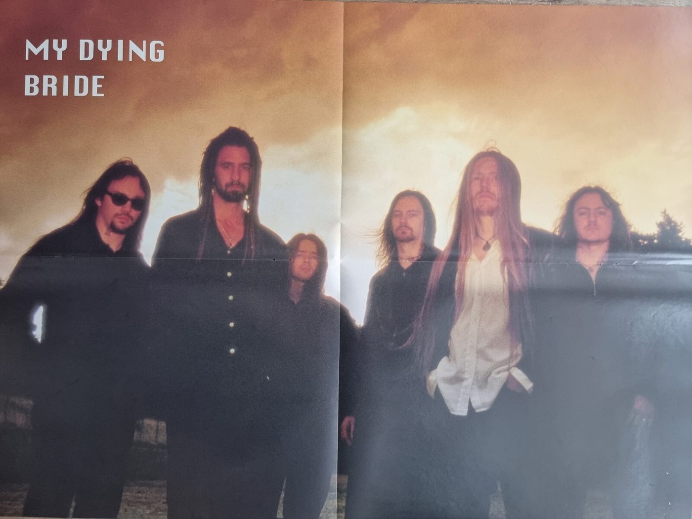 My Dying Bride poster, 55 × 40 cm