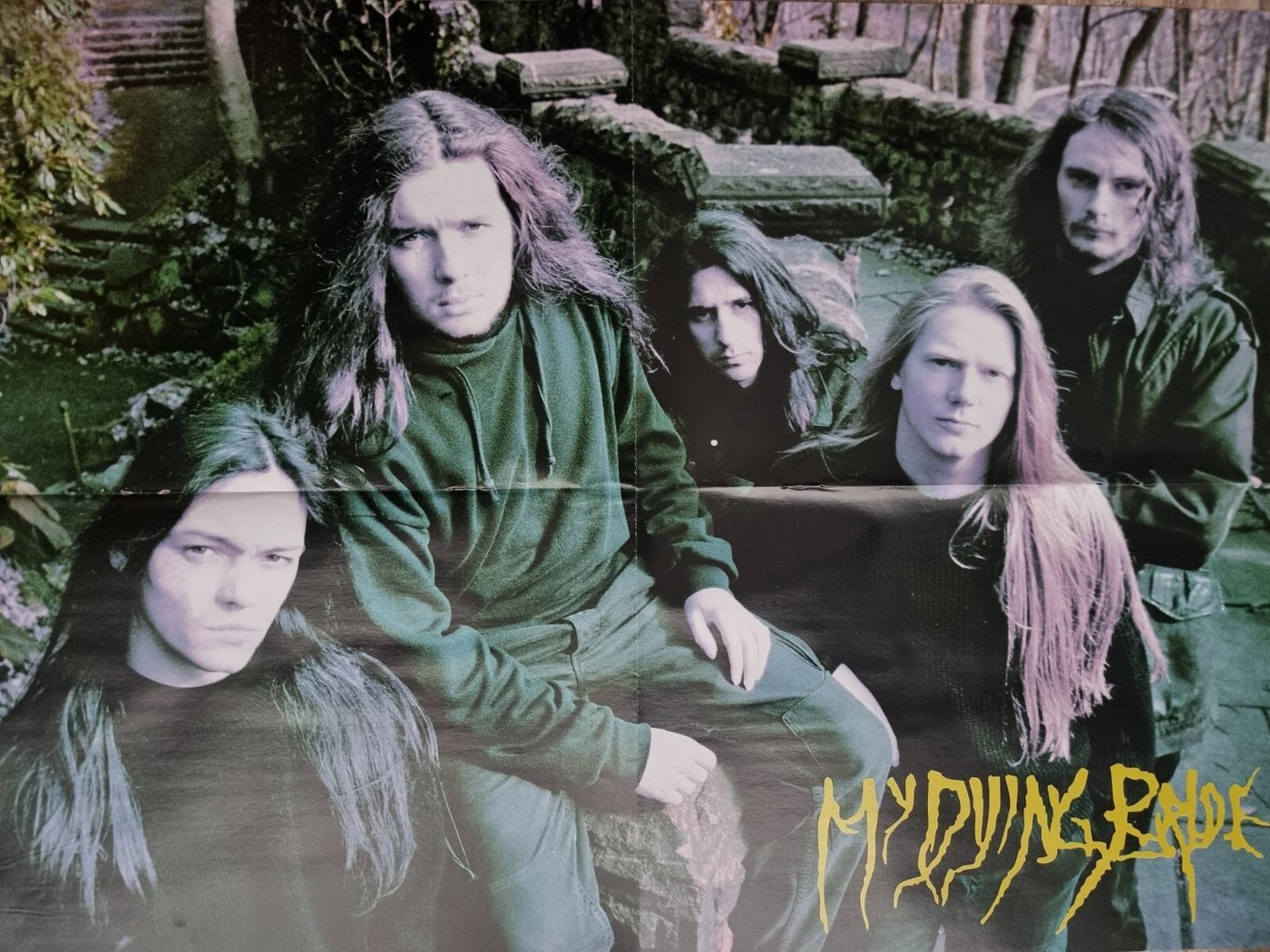 My Dying Bride poster, 55 × 40 cm