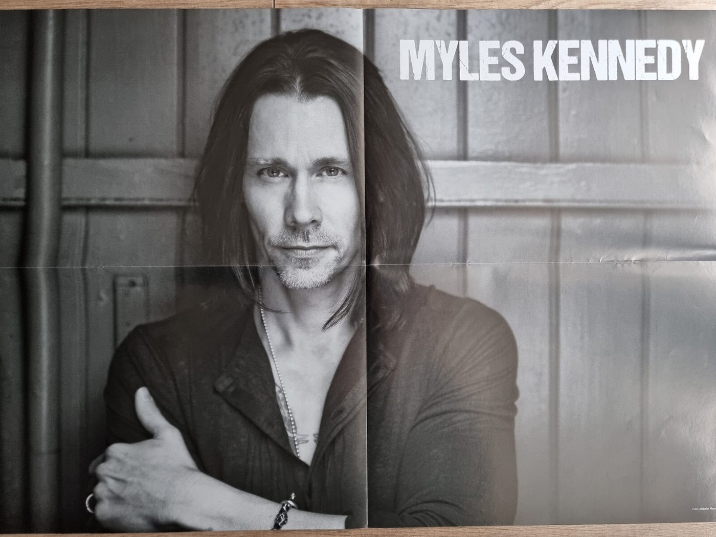 Myles Kennedy Alter Bridge poster, 55 × 40 cm
