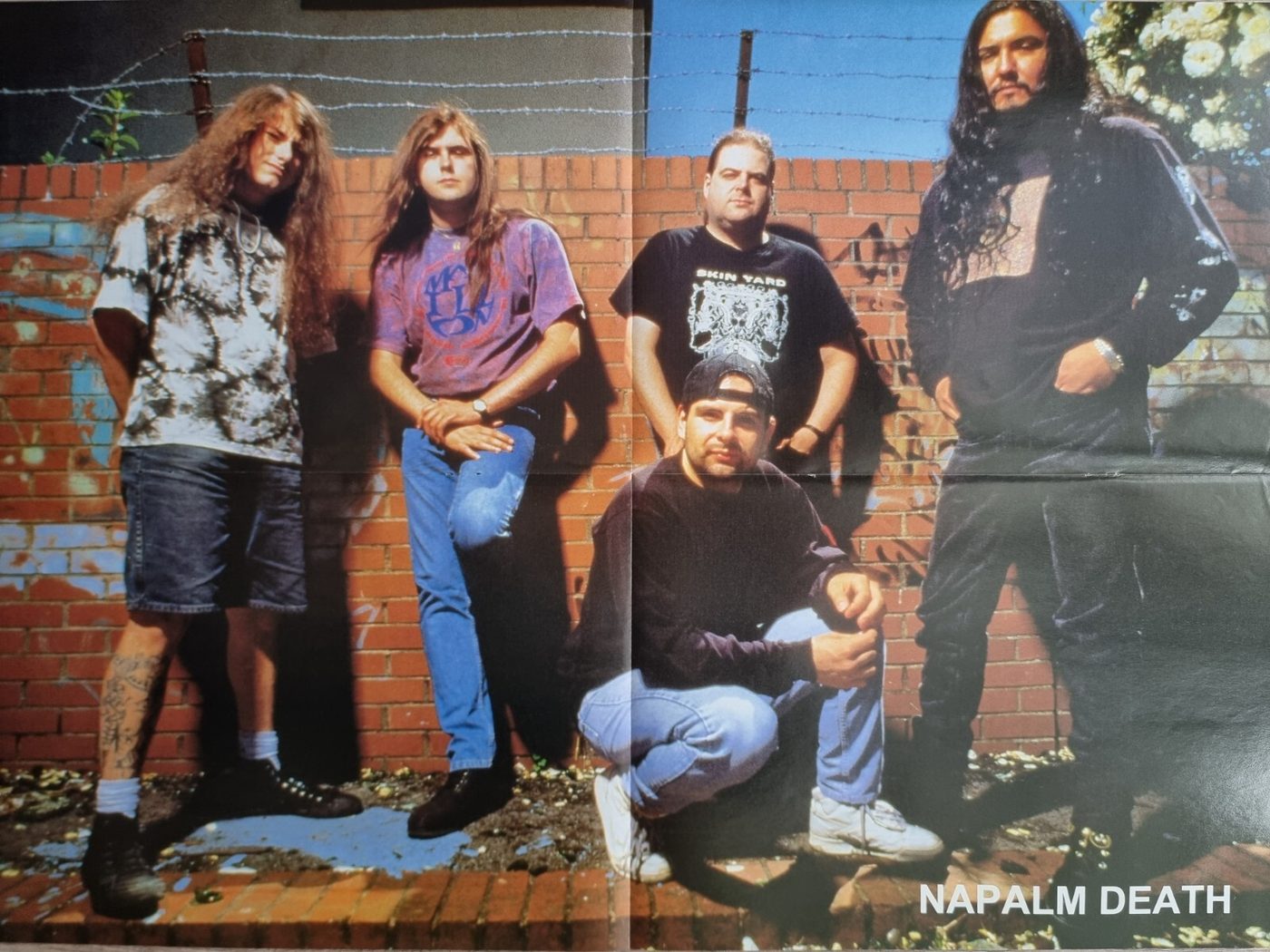 Napalm Death poster, 55 × 40 cm