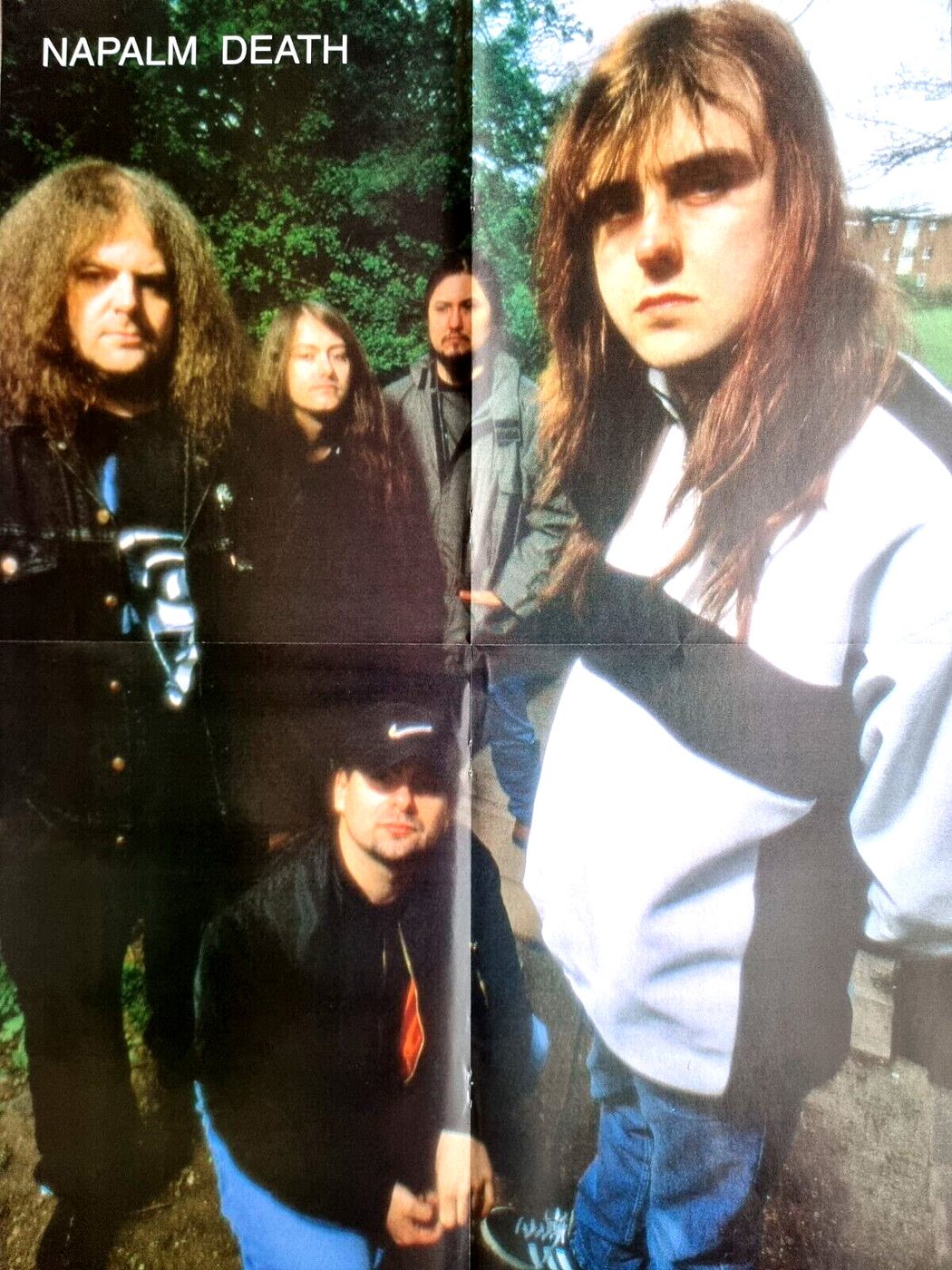 Napalm Death poster, 40 × 55 cm