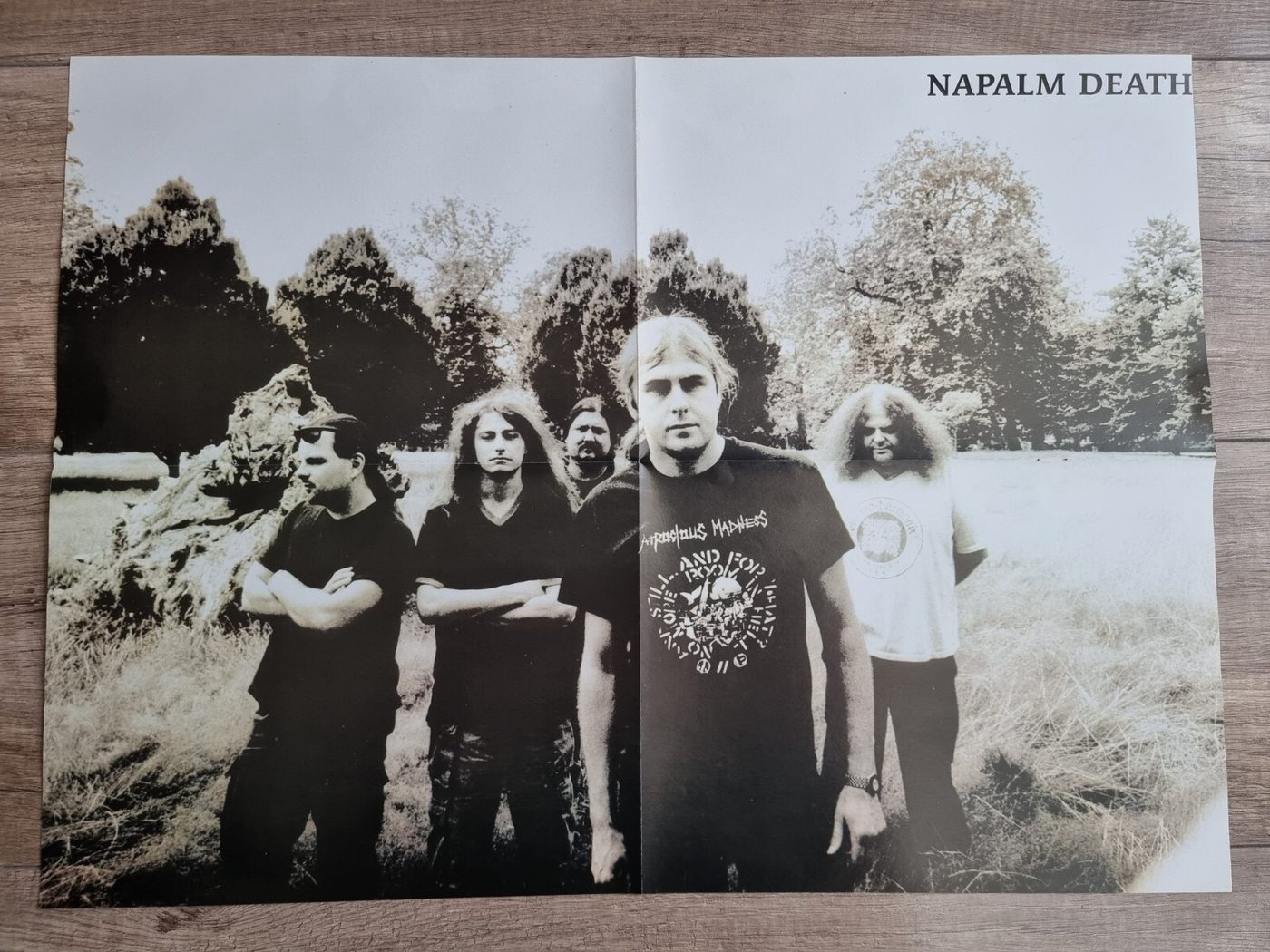 Napalm Death poster, 55 × 40 cm