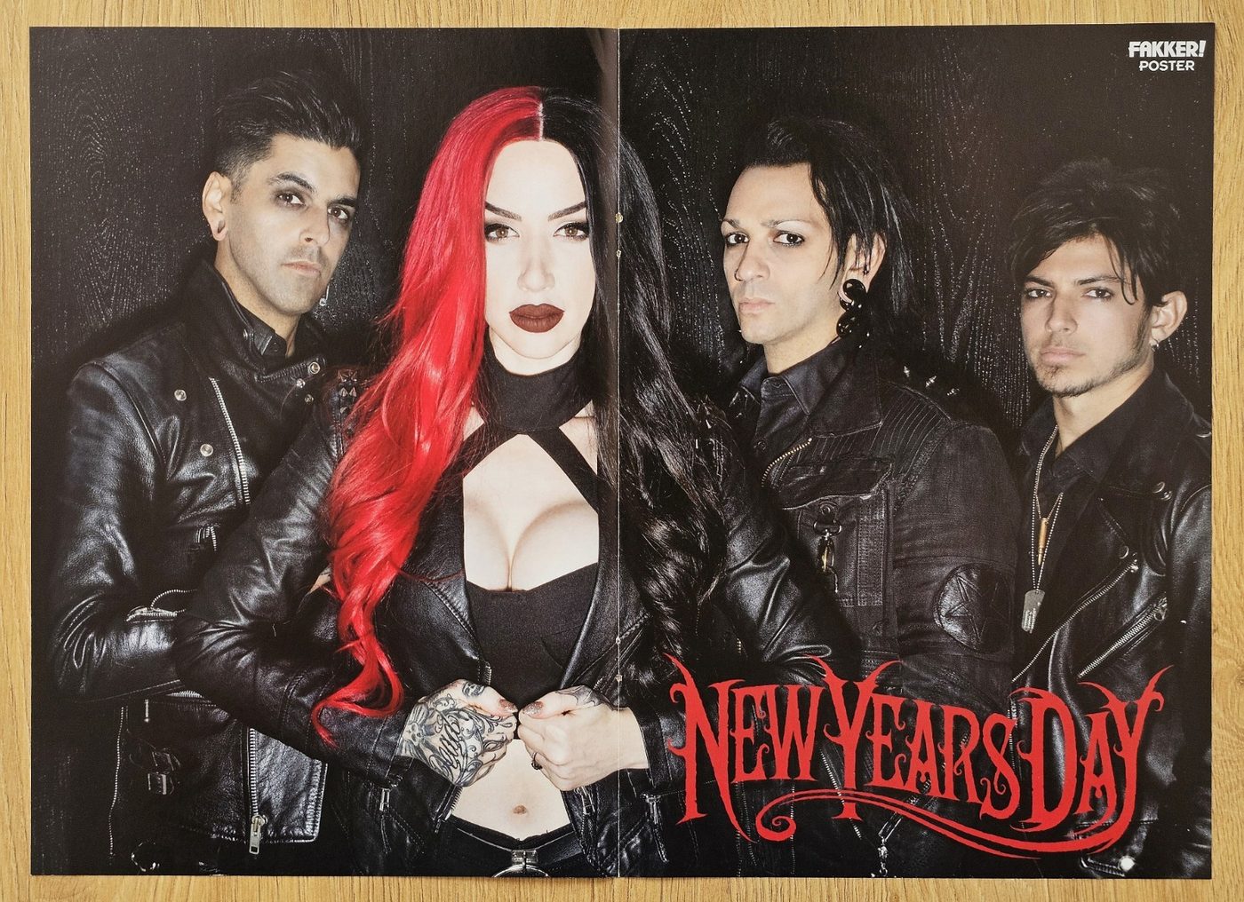 New Years Day poster, 40 × 30 cm