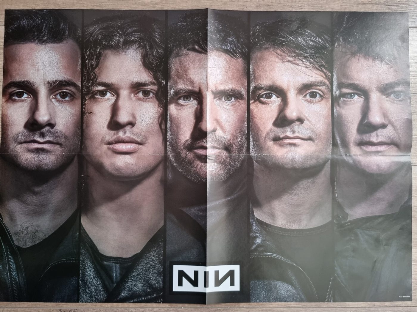 Nine Inch Nails poster, 55 × 40 cm