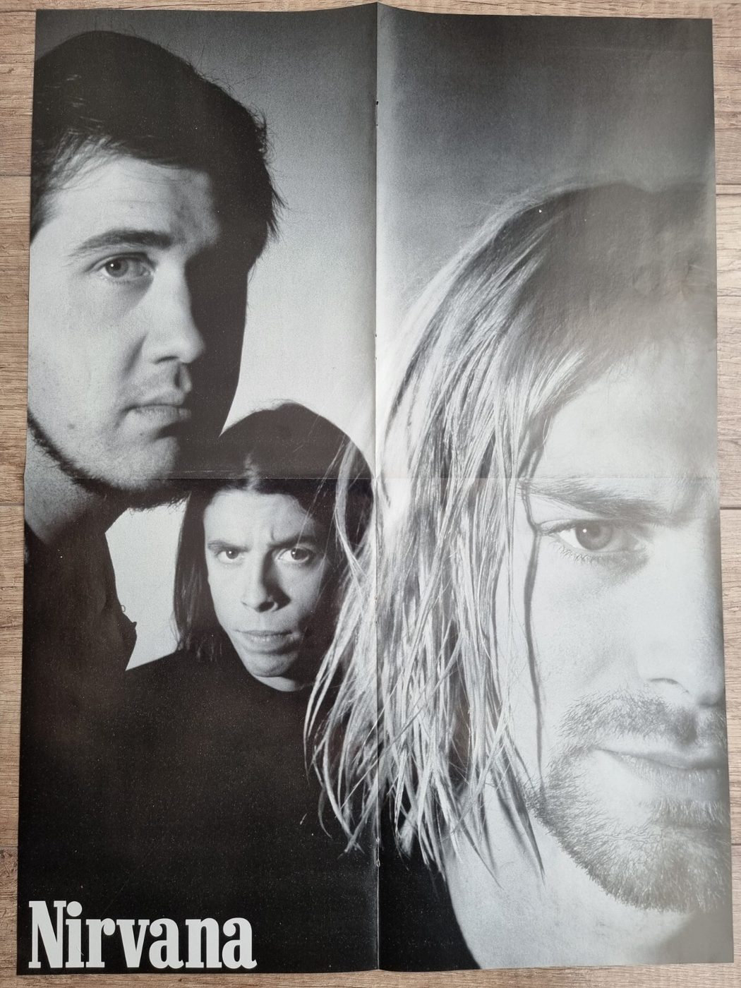 Nirvana poster, 40 × 55 cm