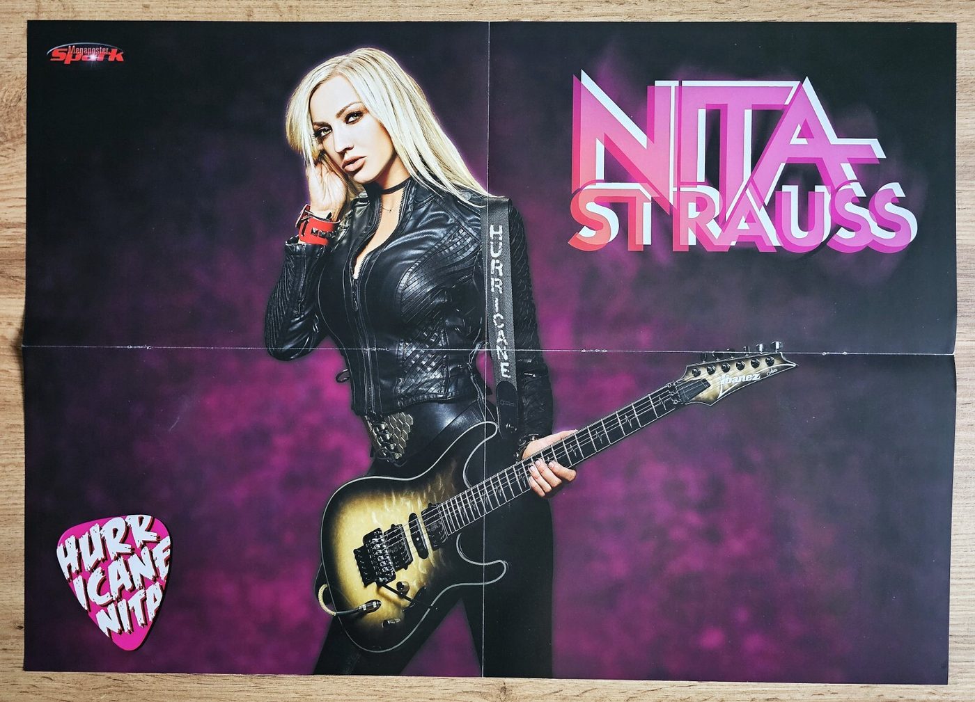 Nita Strauss poster, 55 × 40 cm