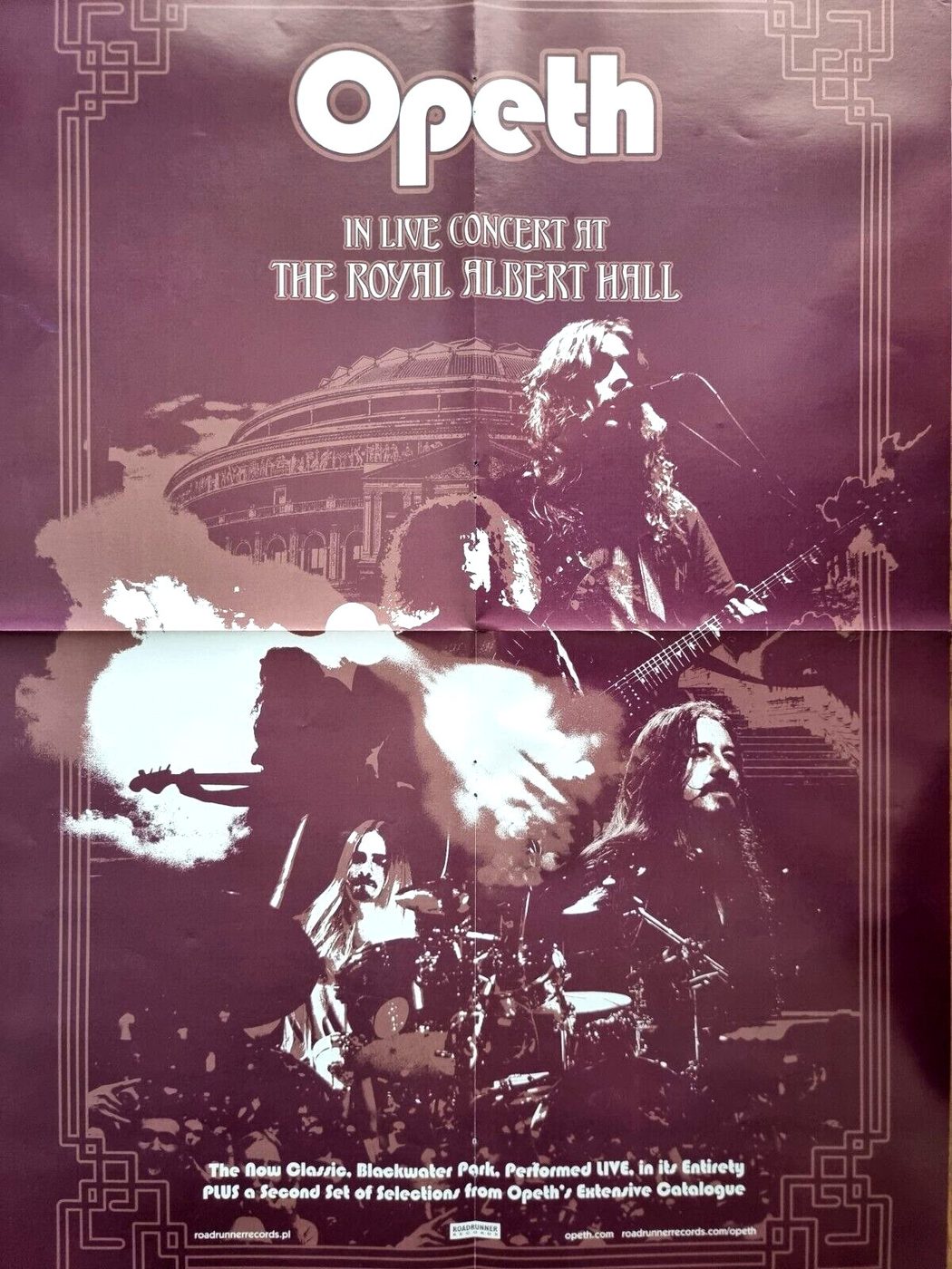 Opeth poster, 40 × 55 cm