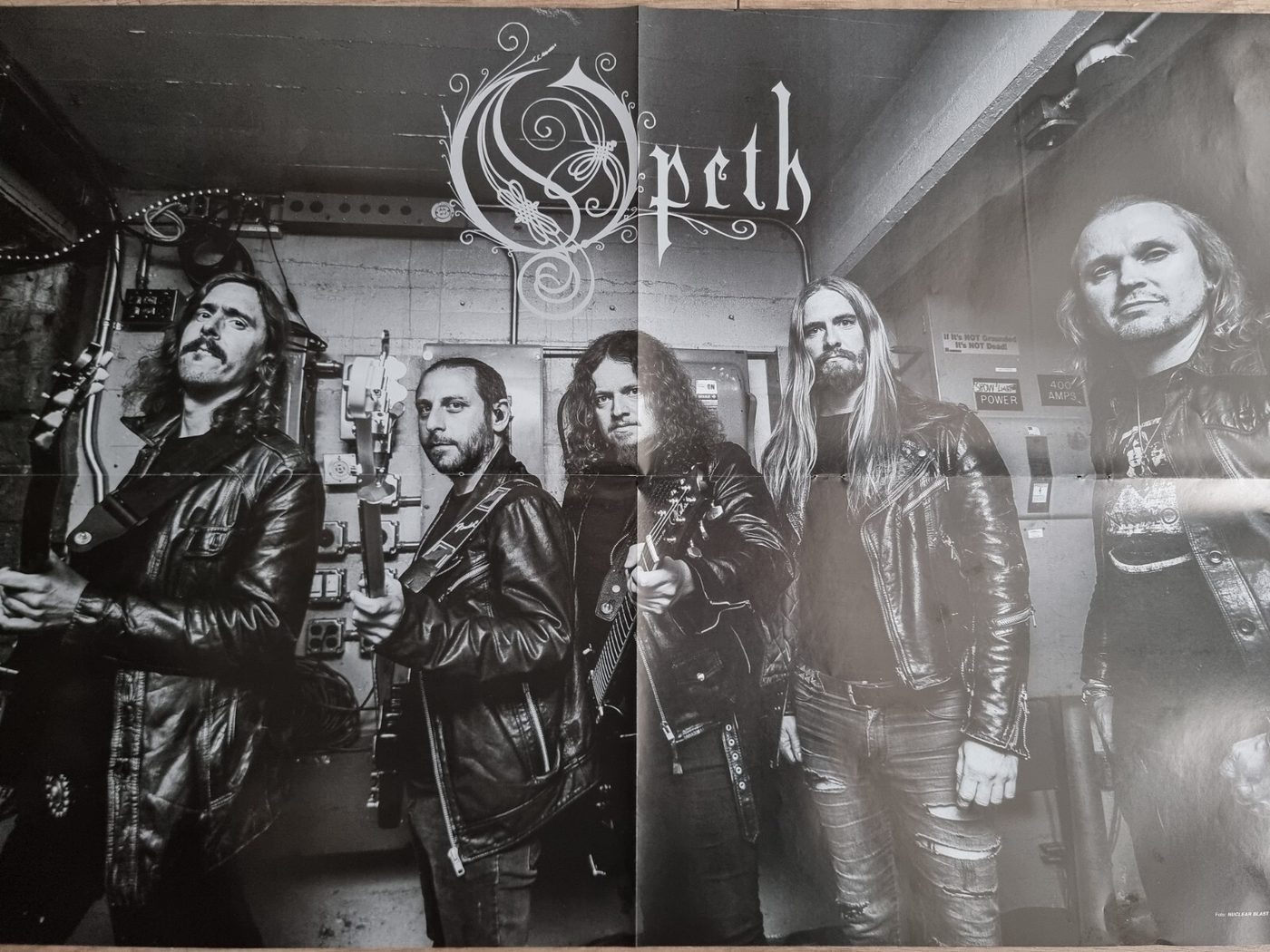 Opeth poster, 55 × 40 cm