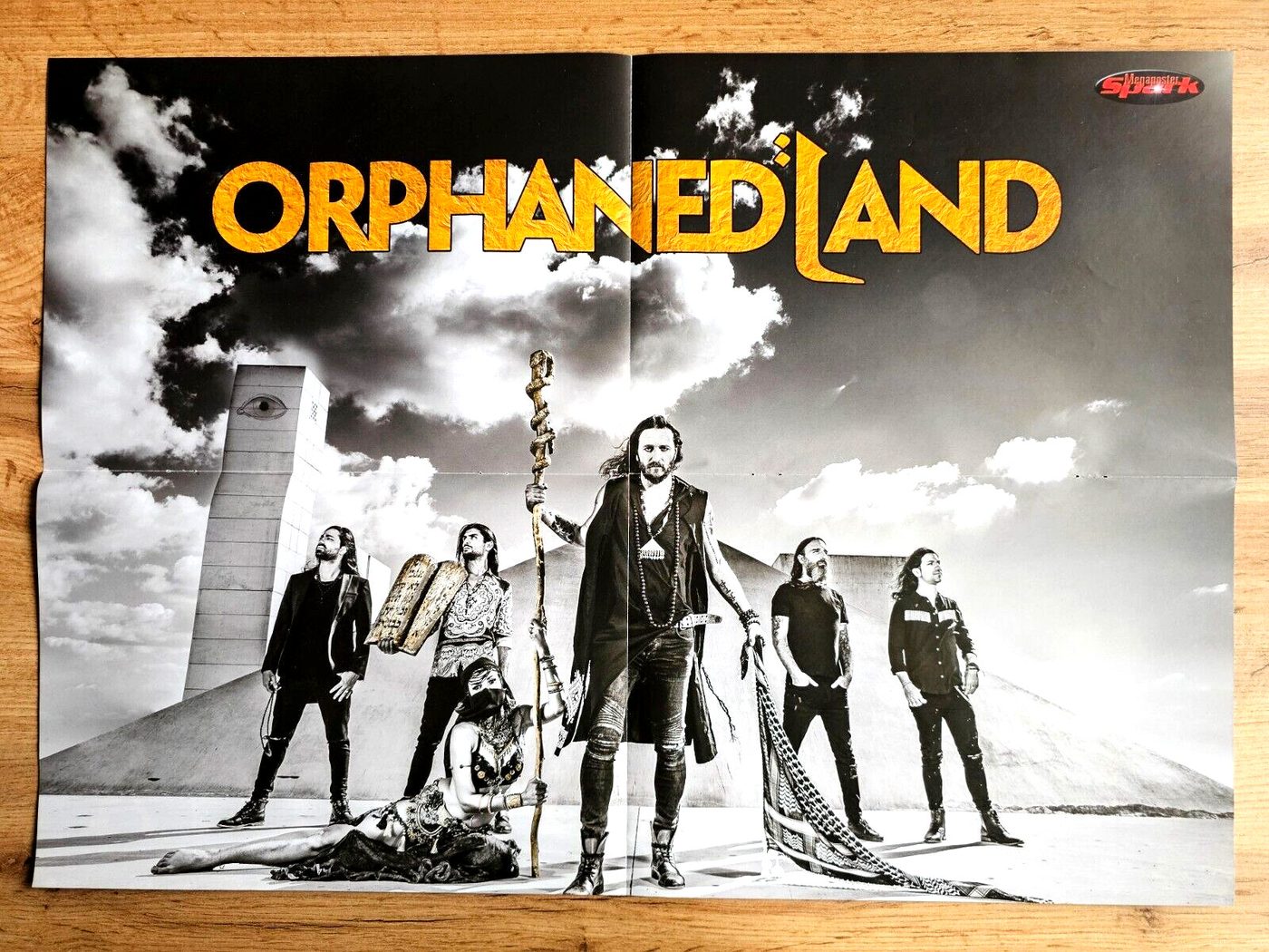 Orphaned Land poster, 55 × 40 cm