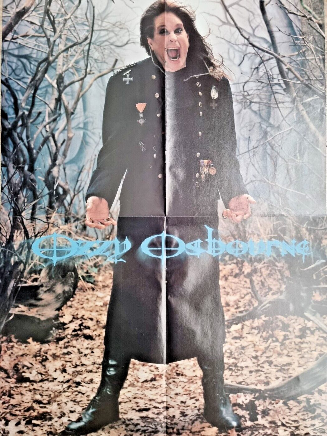 Ozzy Osbourne poster, 40 × 55 cm