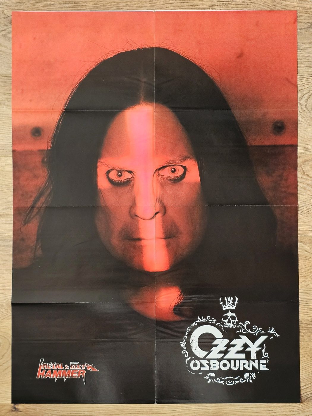 Ozzy Osbourne poster, 55 × 75 cm