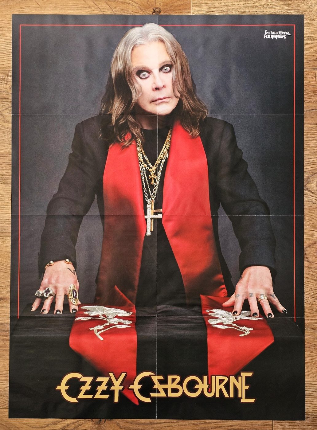 Ozzy Osbourne poster, 55 × 75 cm