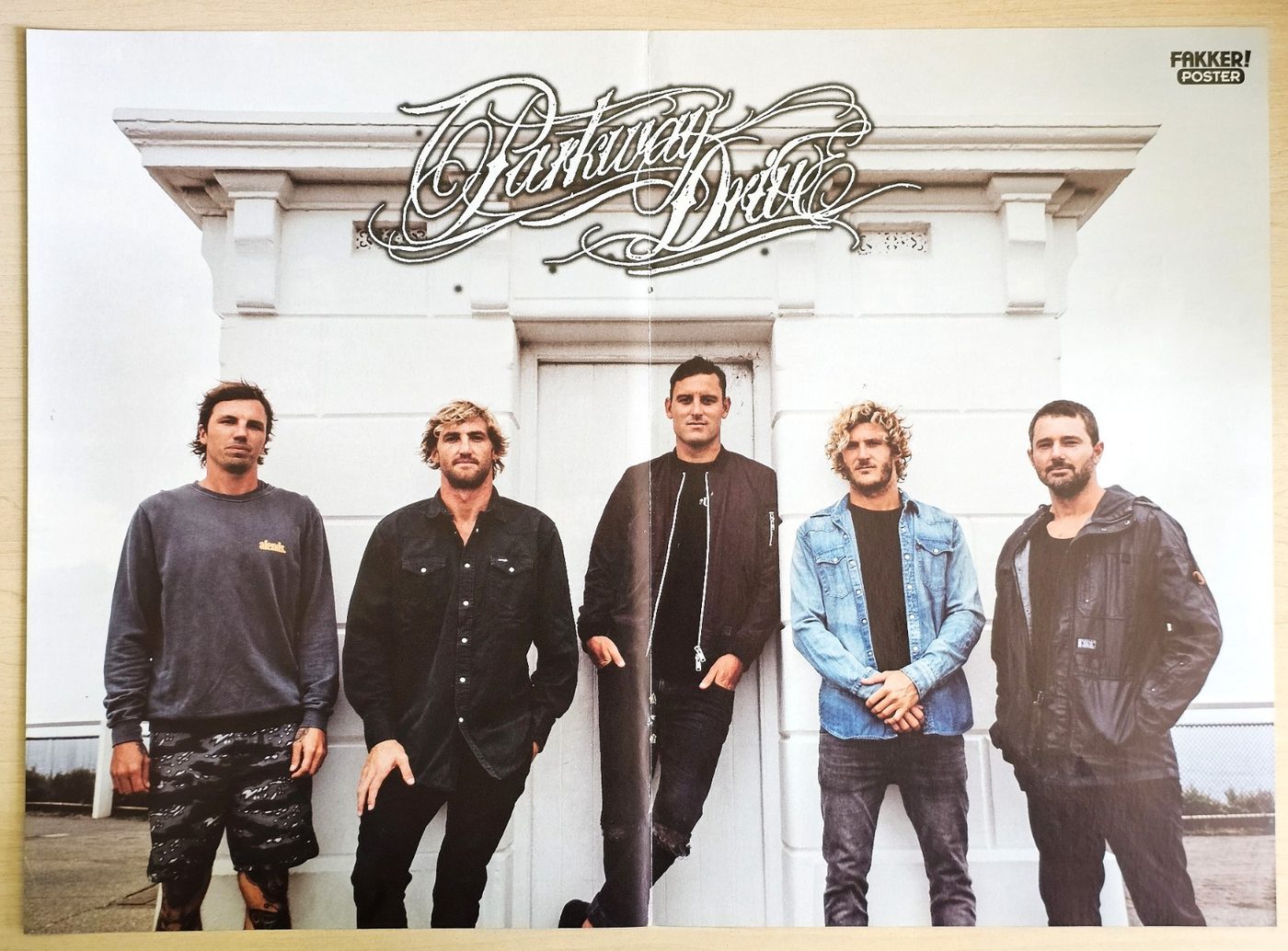 Parkway Drive poster, 40 × 30 cm