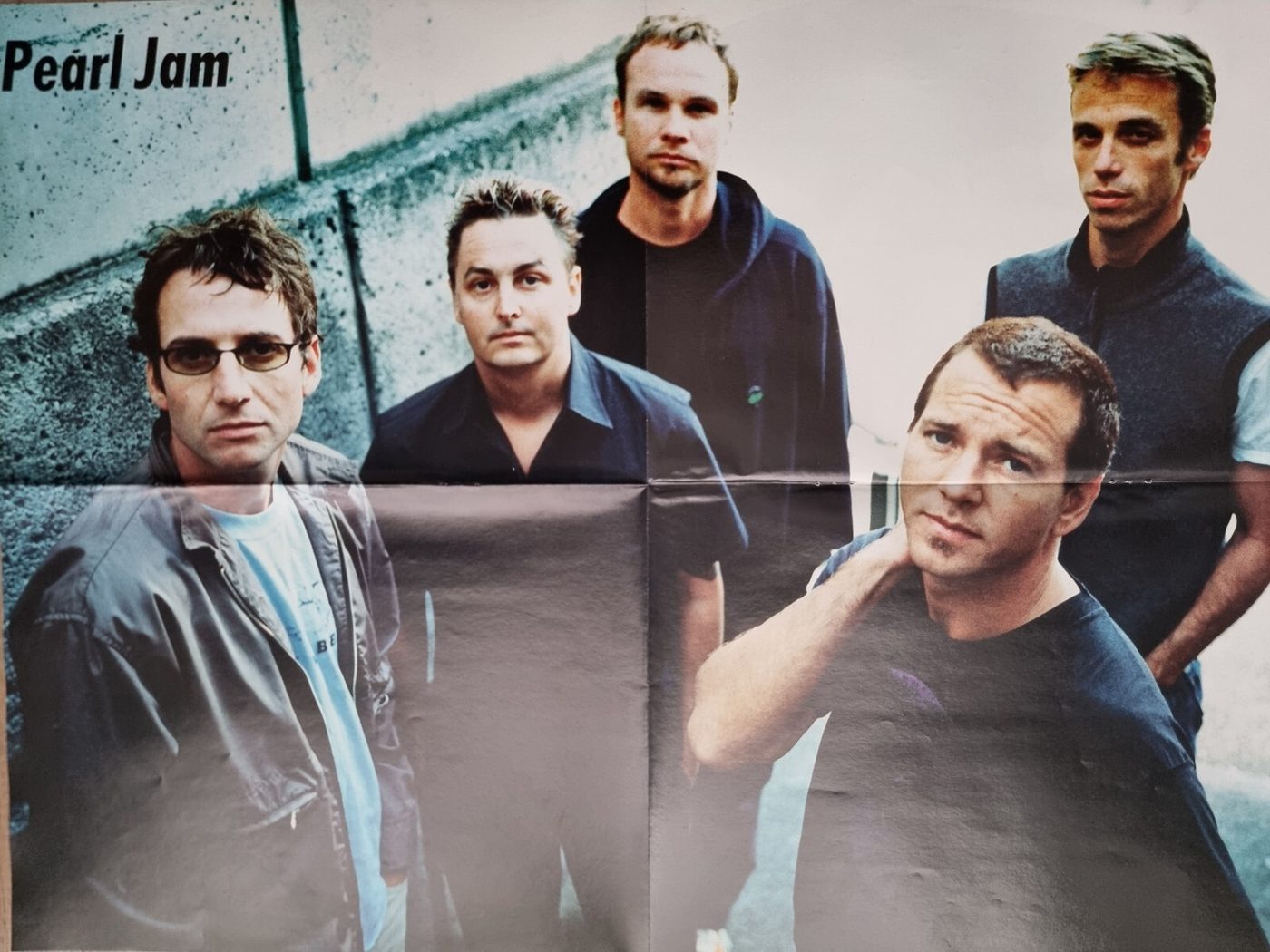 Pearl Jam poster, 55 × 40 cm
