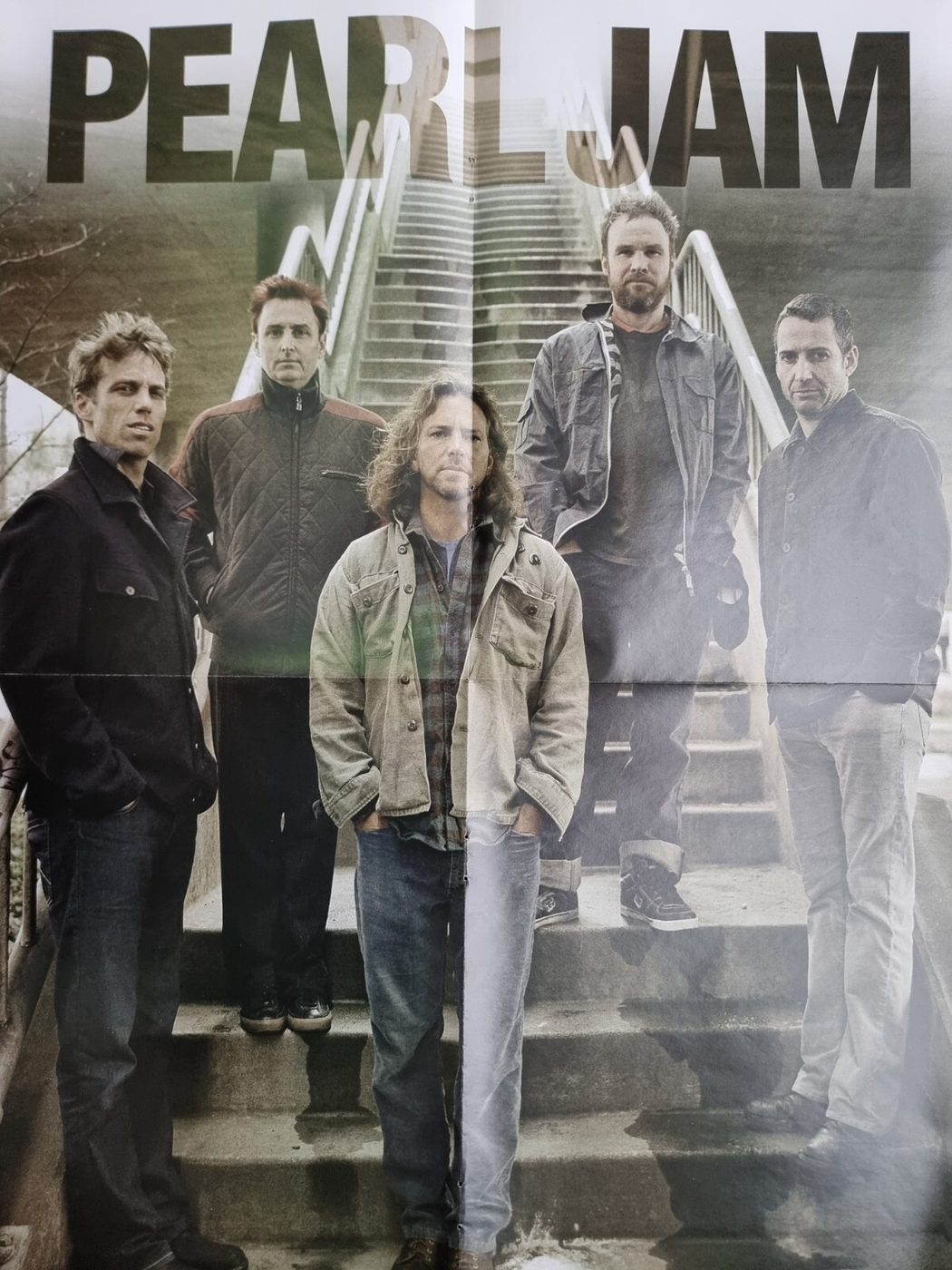 Pearl Jam poster, 40 × 55 cm