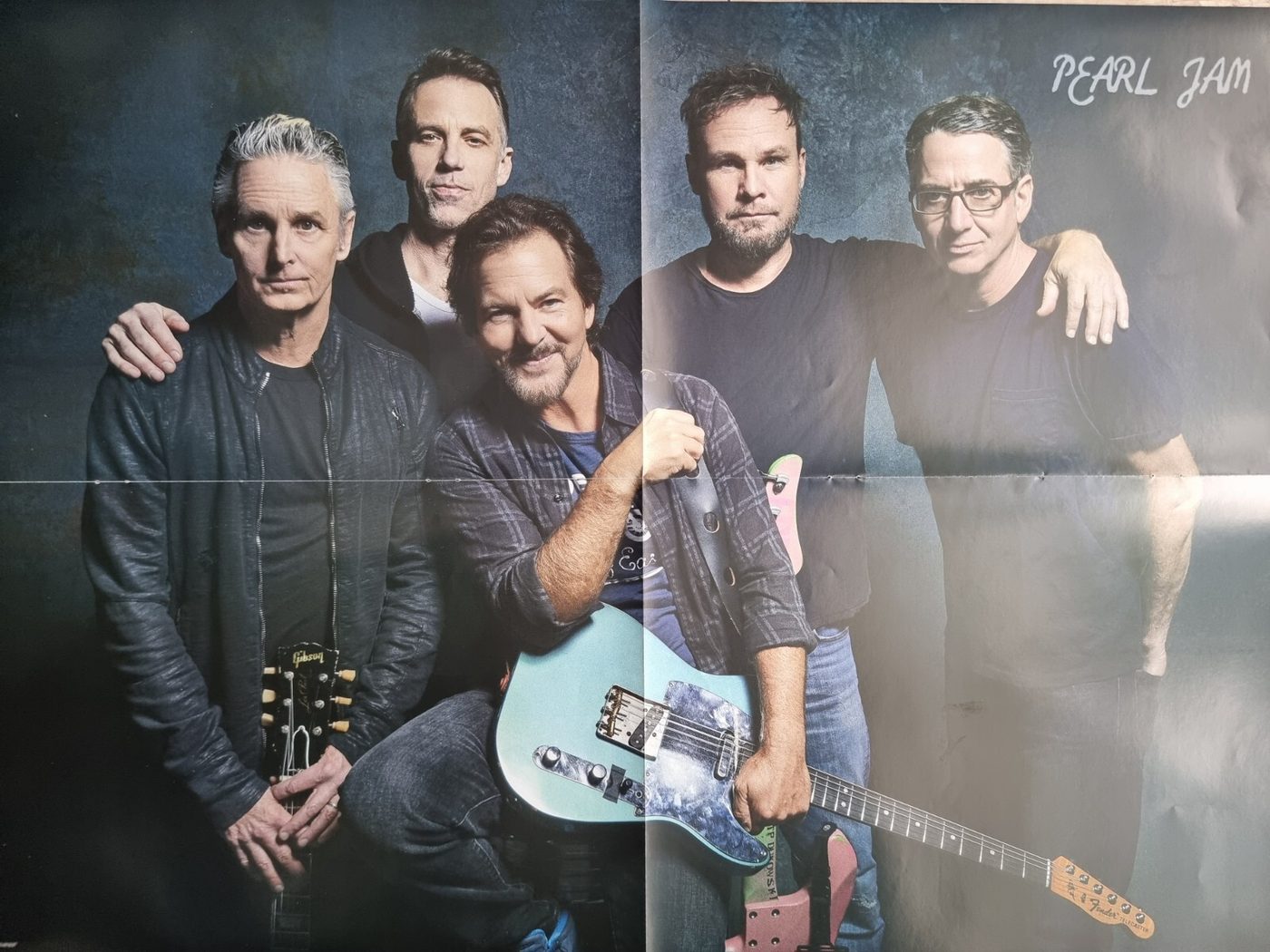 Pearl Jam poster, 55 × 40 cm