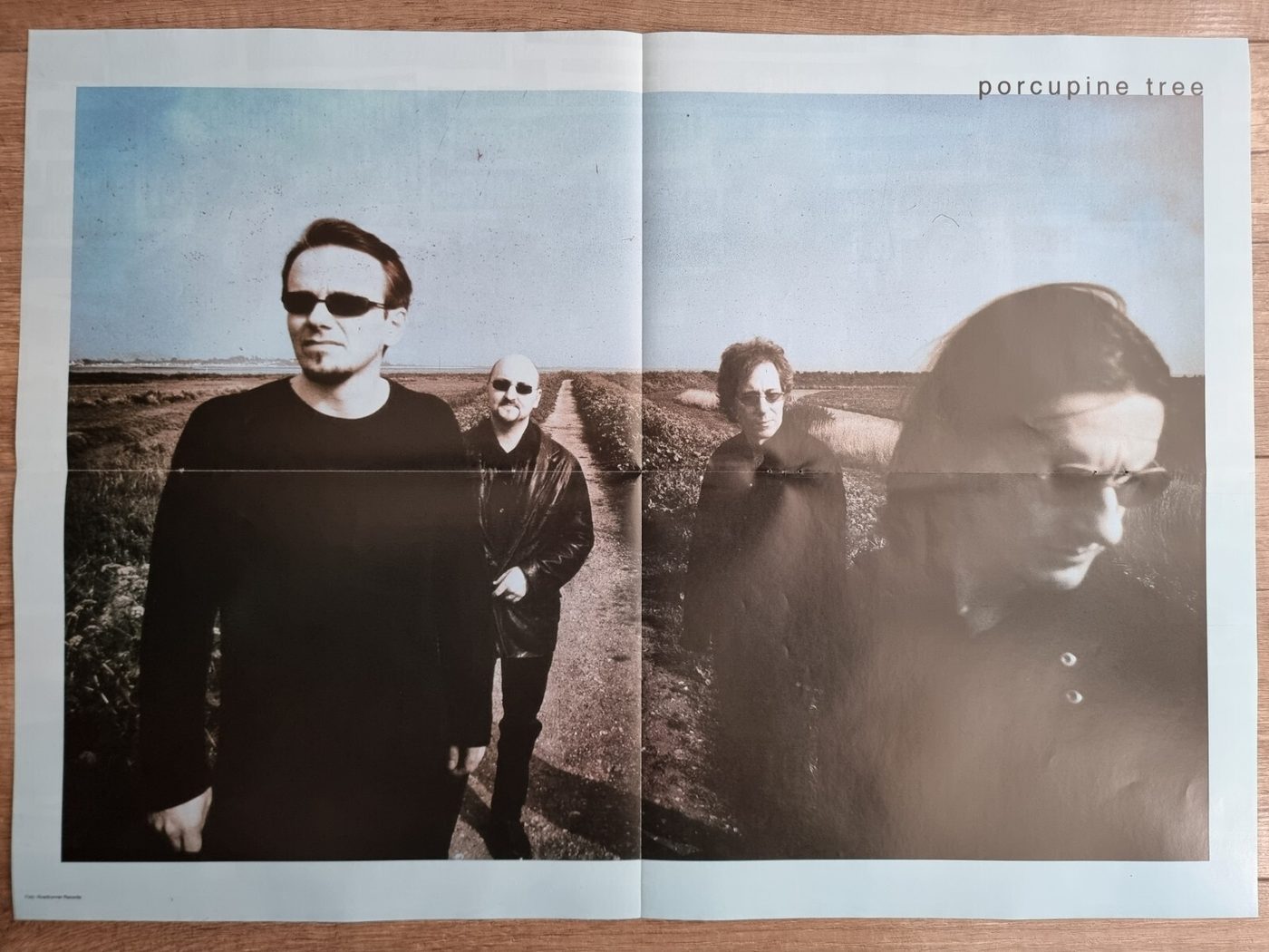 Porcupine Tree poster, 55 × 40 cm