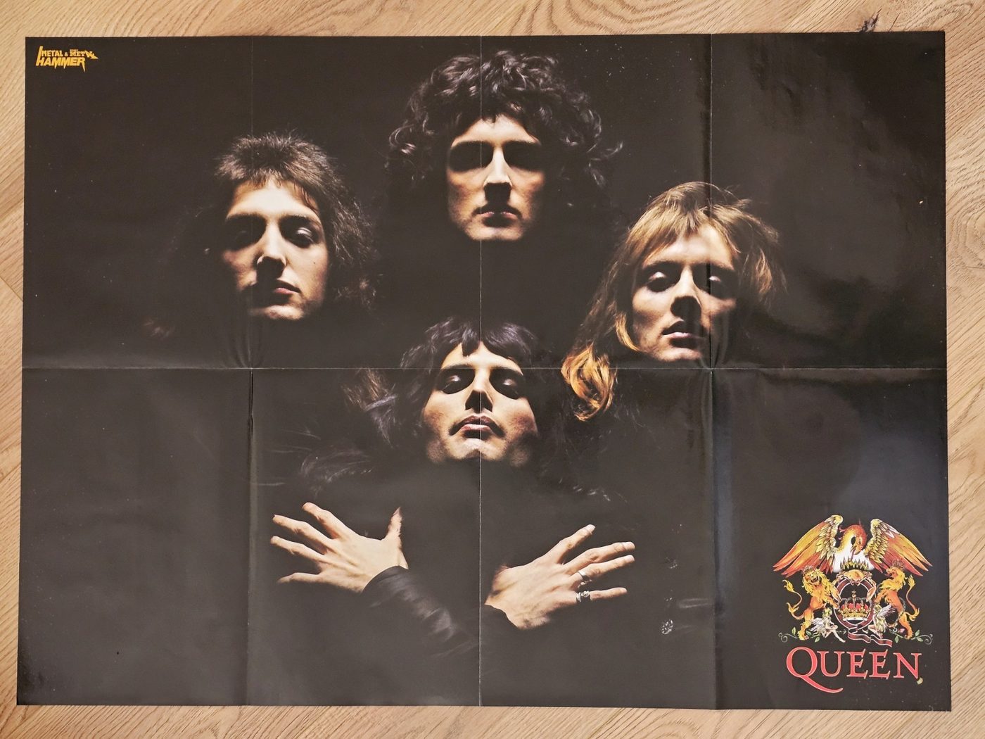 Queen poster, 75 × 55 cm